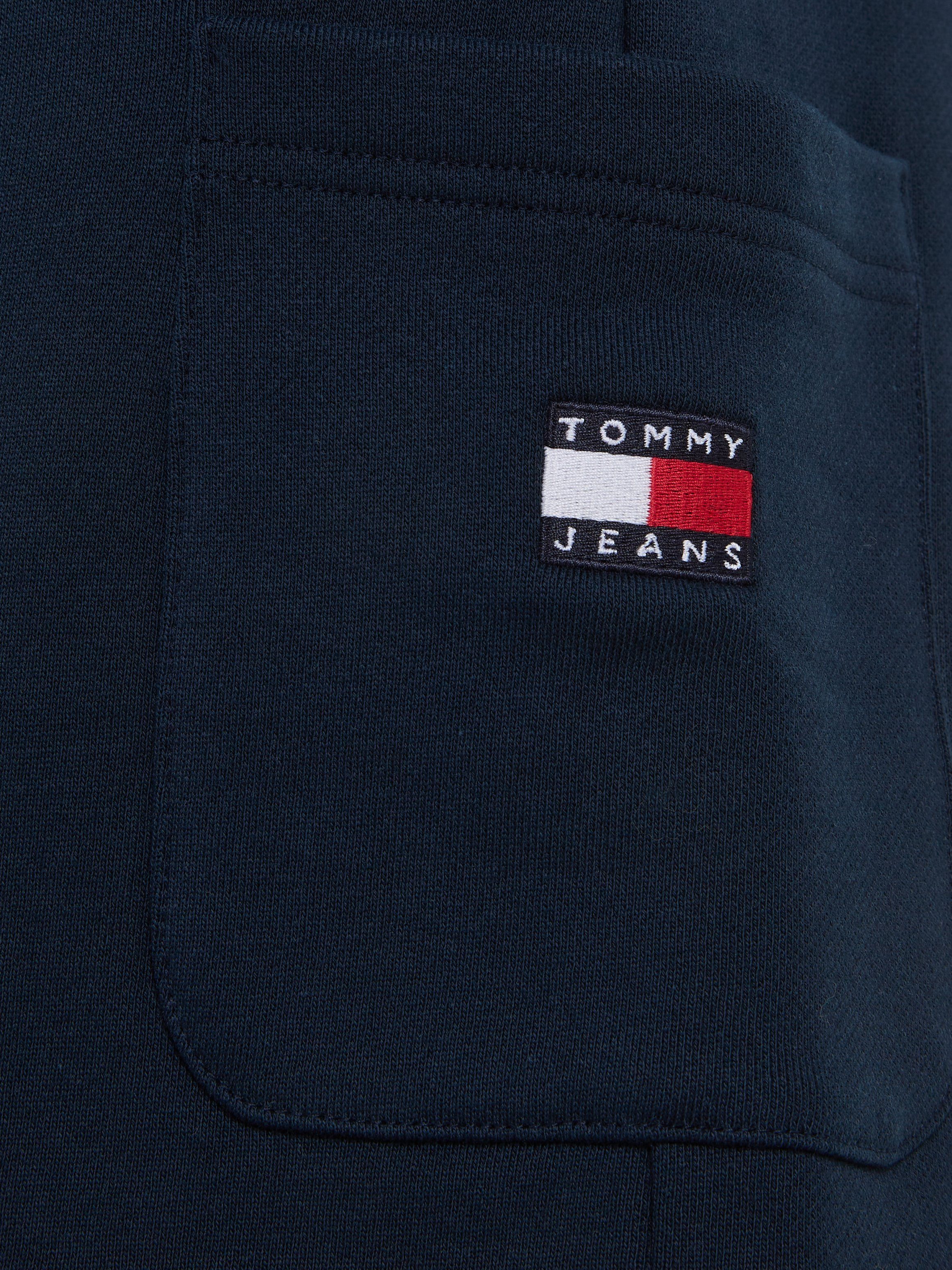 Tommy Cargoshorts Jeans mit Night Dark TJM BADGE Navy Seitentasche CARGO SHORT