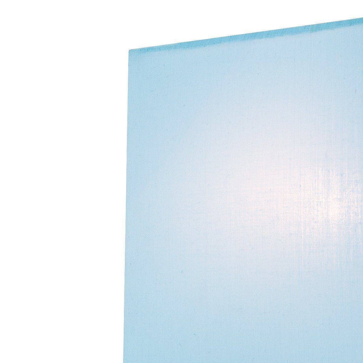 Tischleuchte - - sweet E14 quadratisch home pastellblau mit home CHARM Schirm Tischleuchte 30cm -
