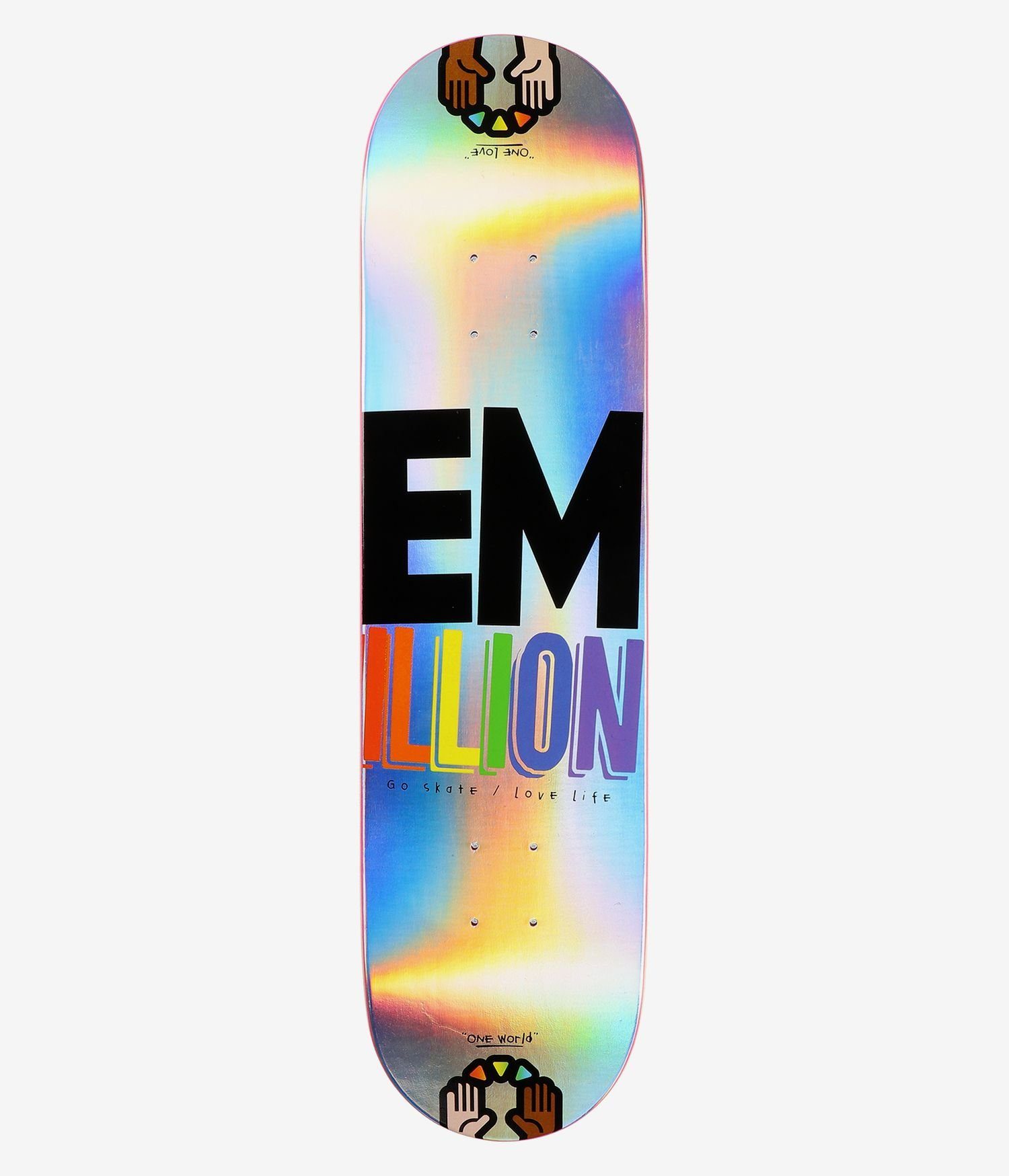 EMillion Skateboard EMillion Skateboard Deck Laser One World 31,5'' x 8''