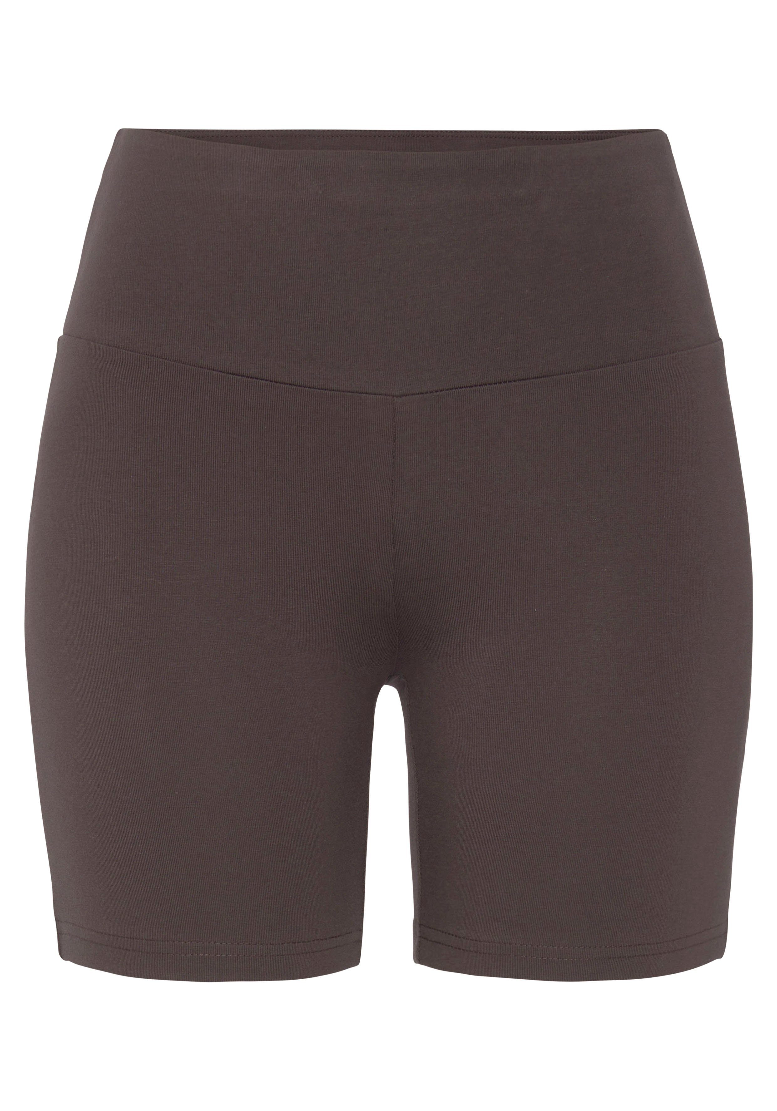 LASCANA Shorts mit breitem Bündchen und günstig online kaufen