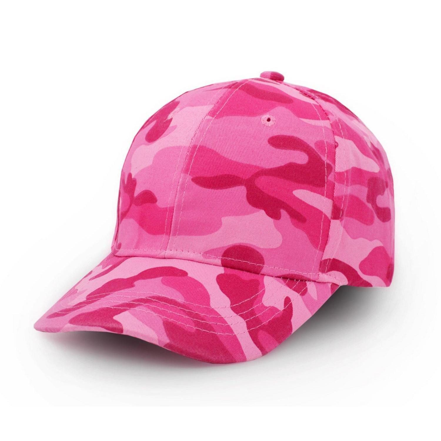 LuxusKollektion Baseball Cap Baseballkappen Camouflage Militär Angeln Camping Einheitsgröße Rosa (1-St)