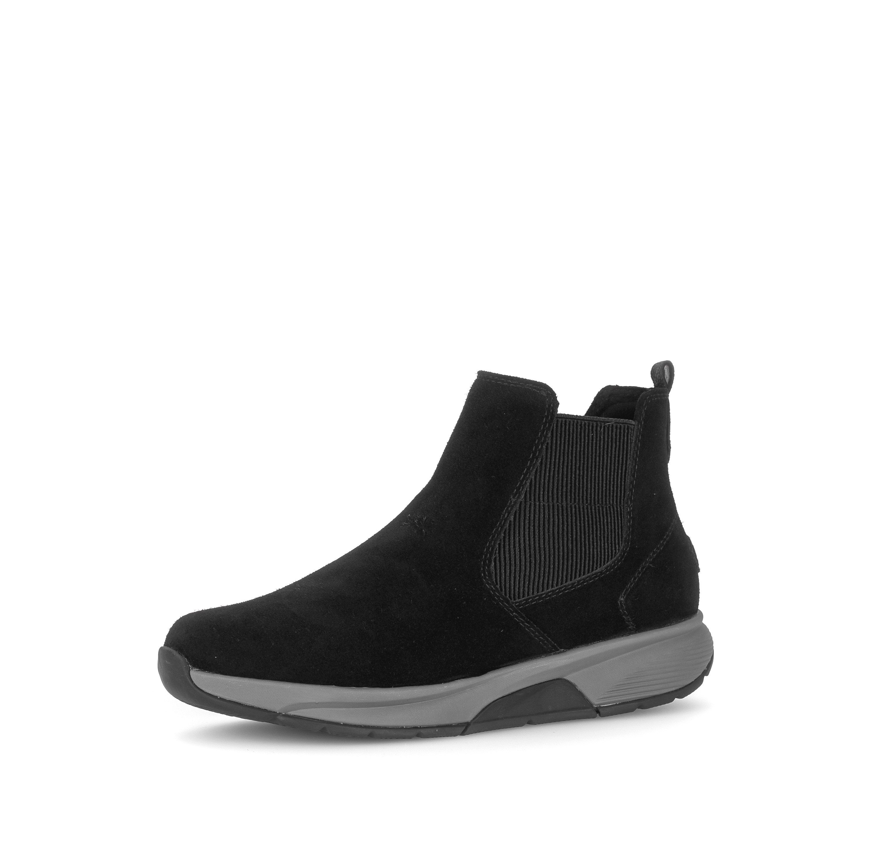 rollingsoft Chelseaboots Keilabsatz, Stiefelette mit Stretcheinsatz an der Außenseite