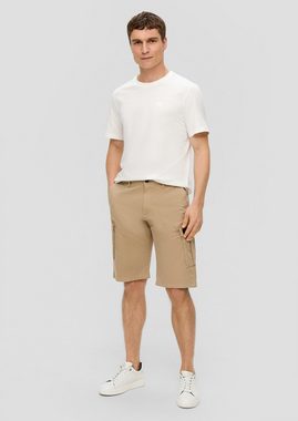 s.Oliver Bermudas Relaxed: Cargo-Bermuda mit Garment Dye