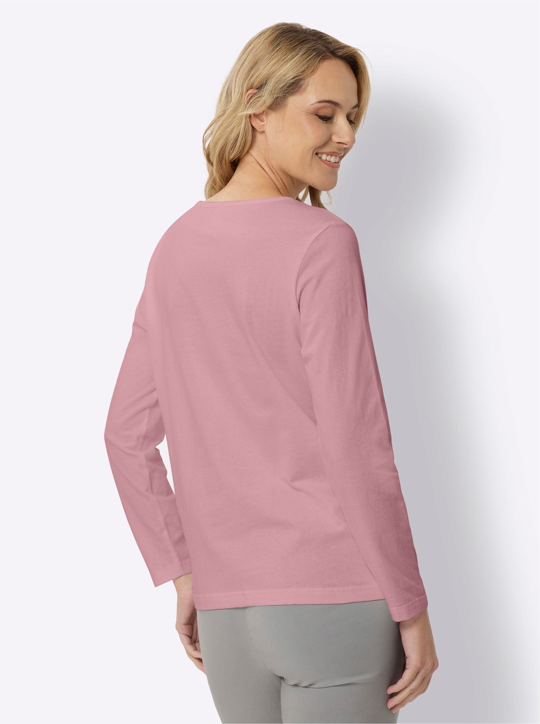 Classic Basics Langarmshirt "Langarm-Shirt" 1 Stk. tlg. günstig online kaufen
