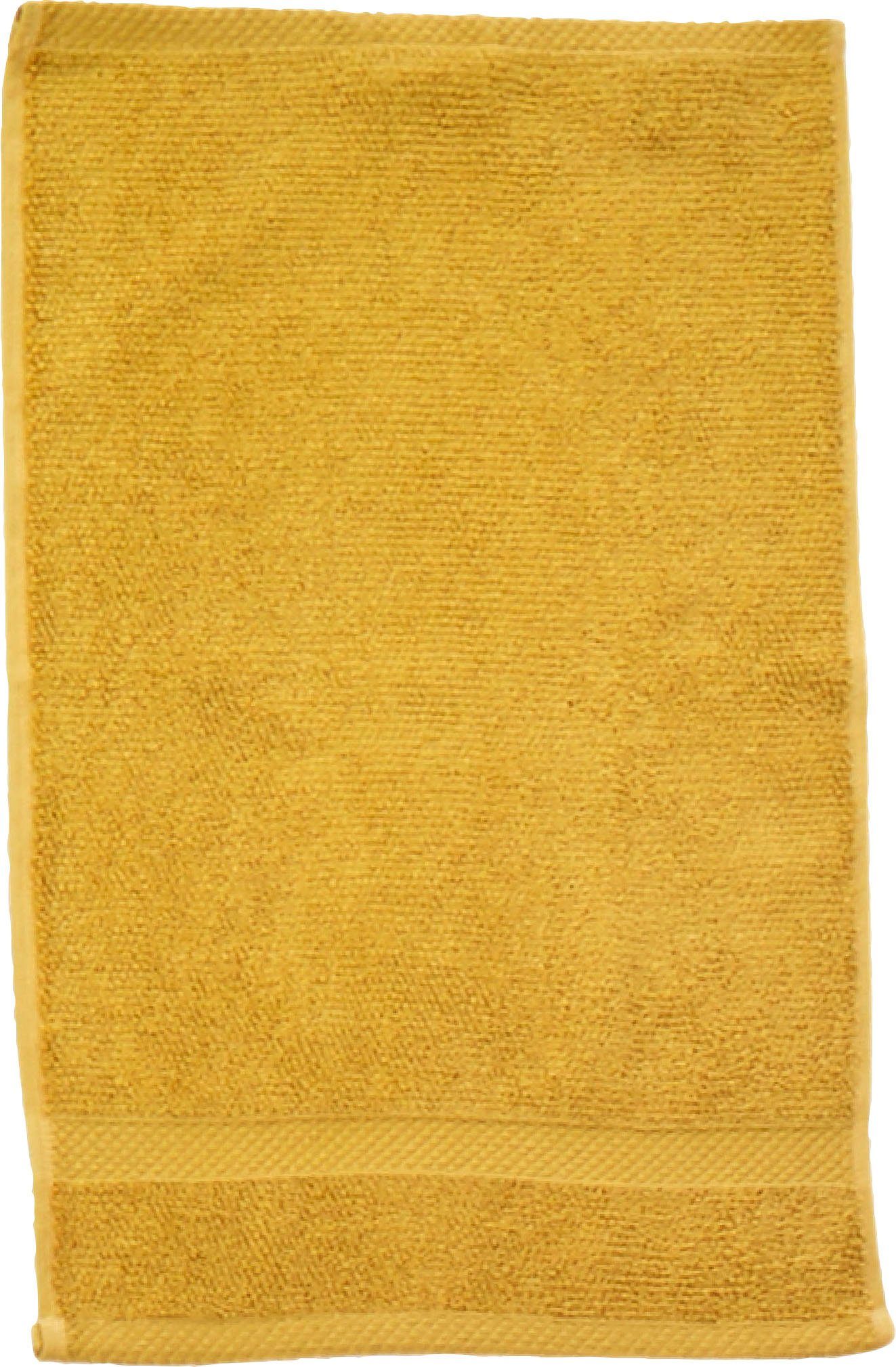 done.® Handtuch Set Deluxe, aus goldfarben Zwirnfrottee, Hotelqualität (Set, Zwirnfrottier hochwertigem 4-tlg), Farben, Uni