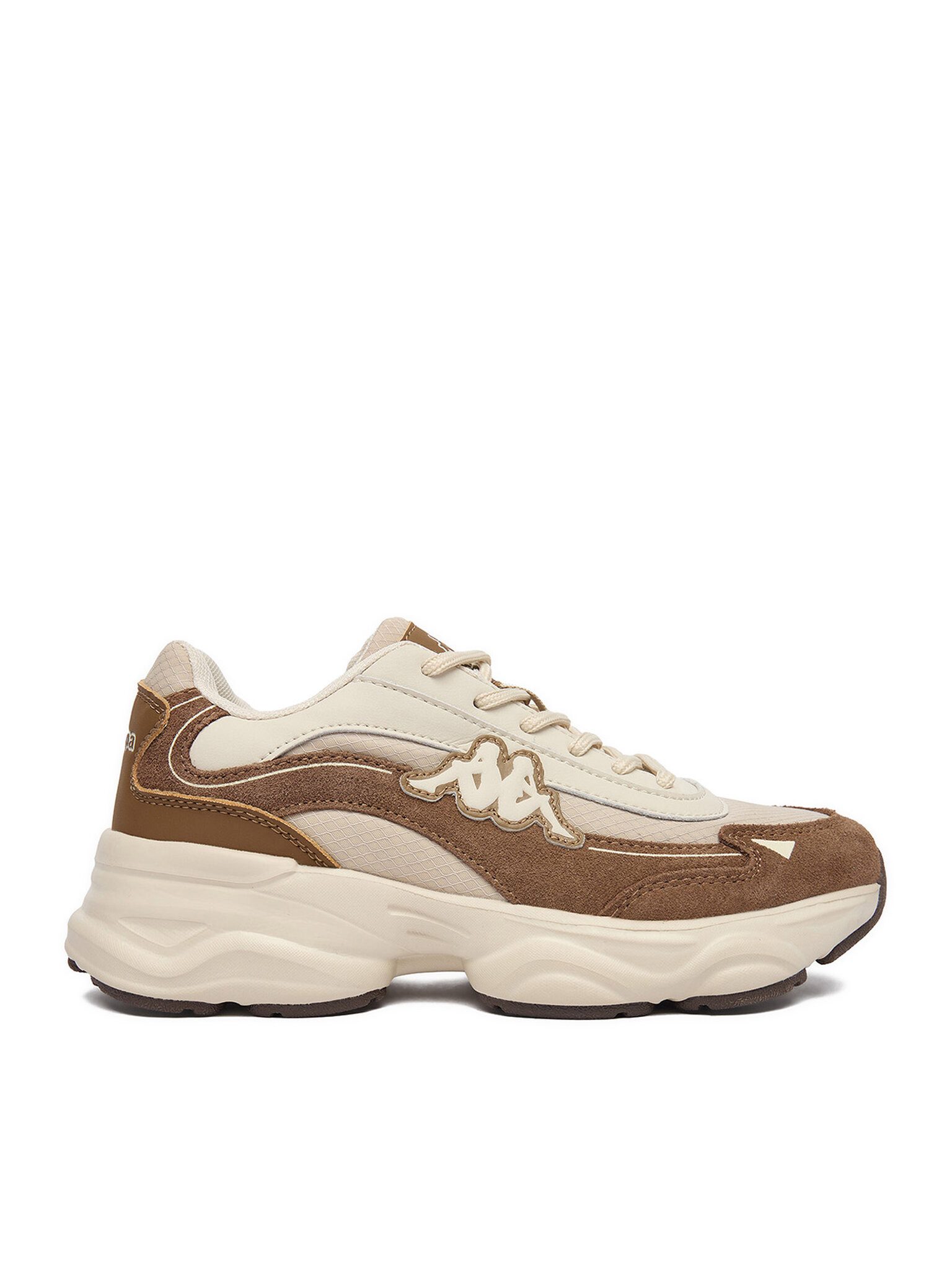 Kappa Kappa Damen-Sneakers Beige KAPPA-CEO-WP40-244020Z Brown Sneaker