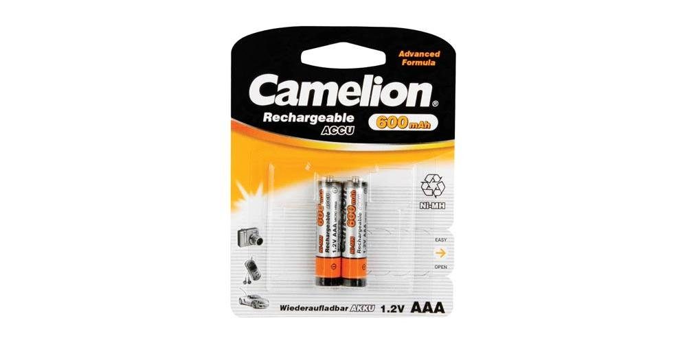 Camelion NiMH AAA 1.2 V - 600 mAh (2 St./Blisterverpackung) Batterie