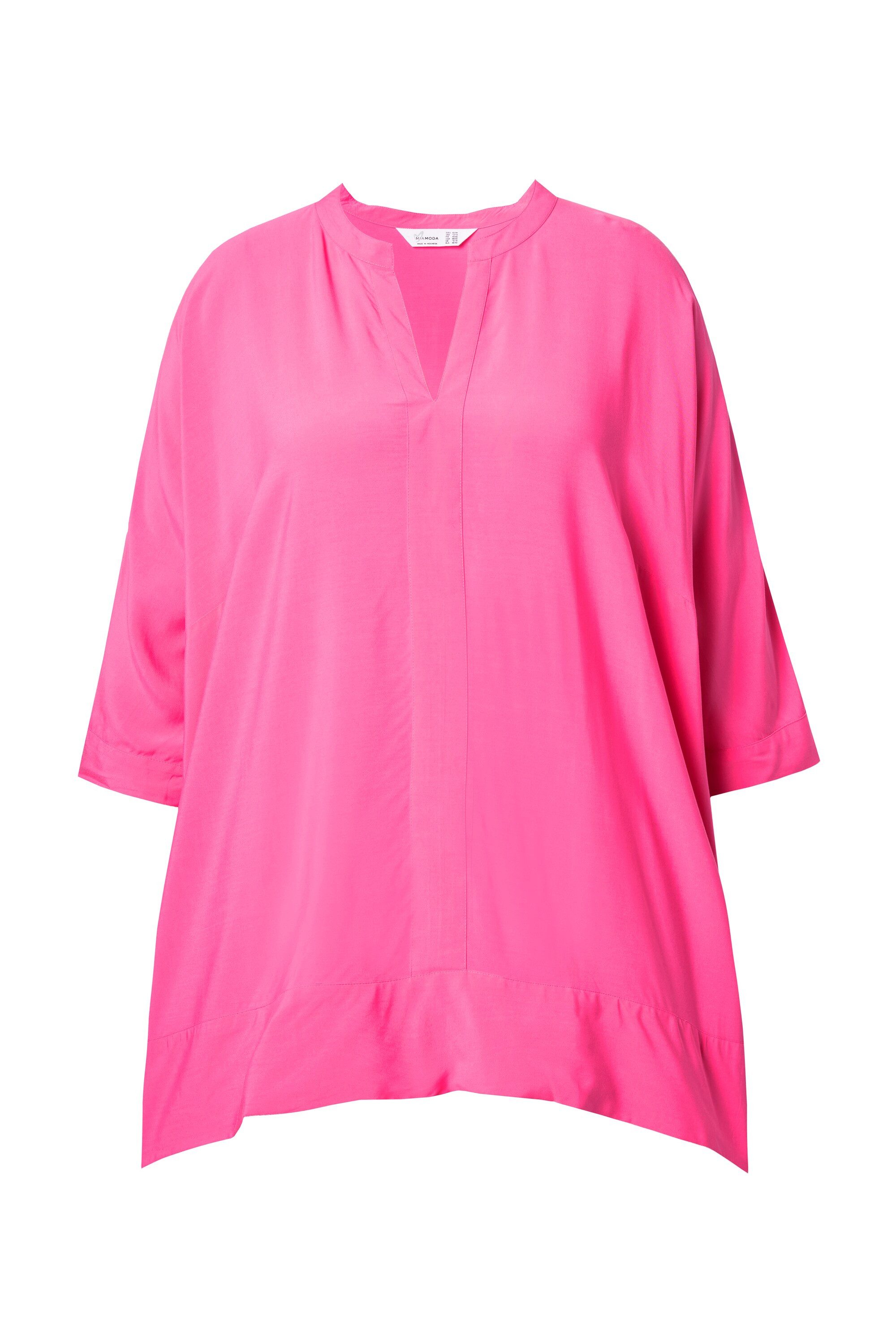 MIAMODA Druckbluse Blusenshirt oversized Zipfelsaum günstig online kaufen