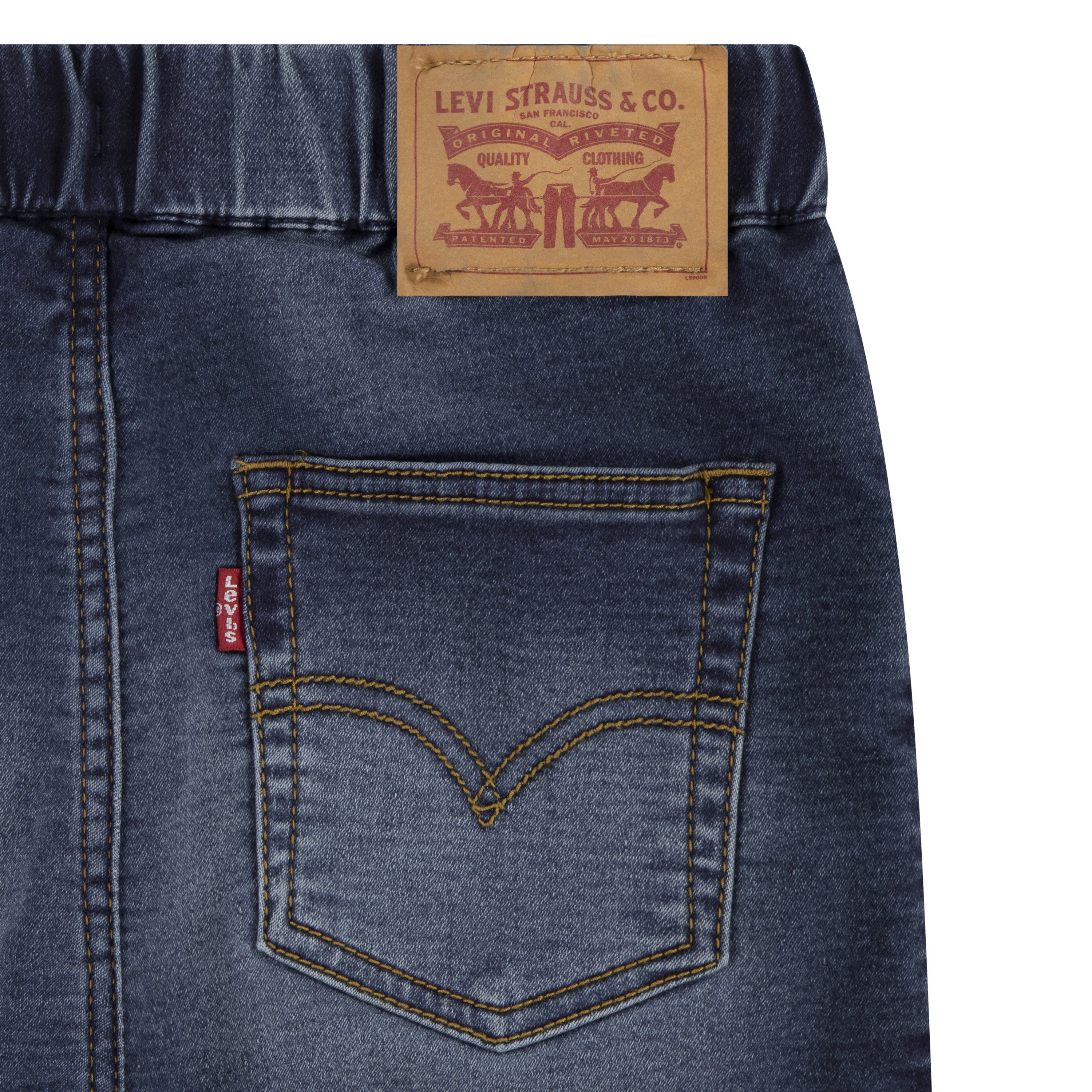 Levi's® Kids Jeansbermudas LVB SKINNY FIT DOBBY SHORT for BOYS