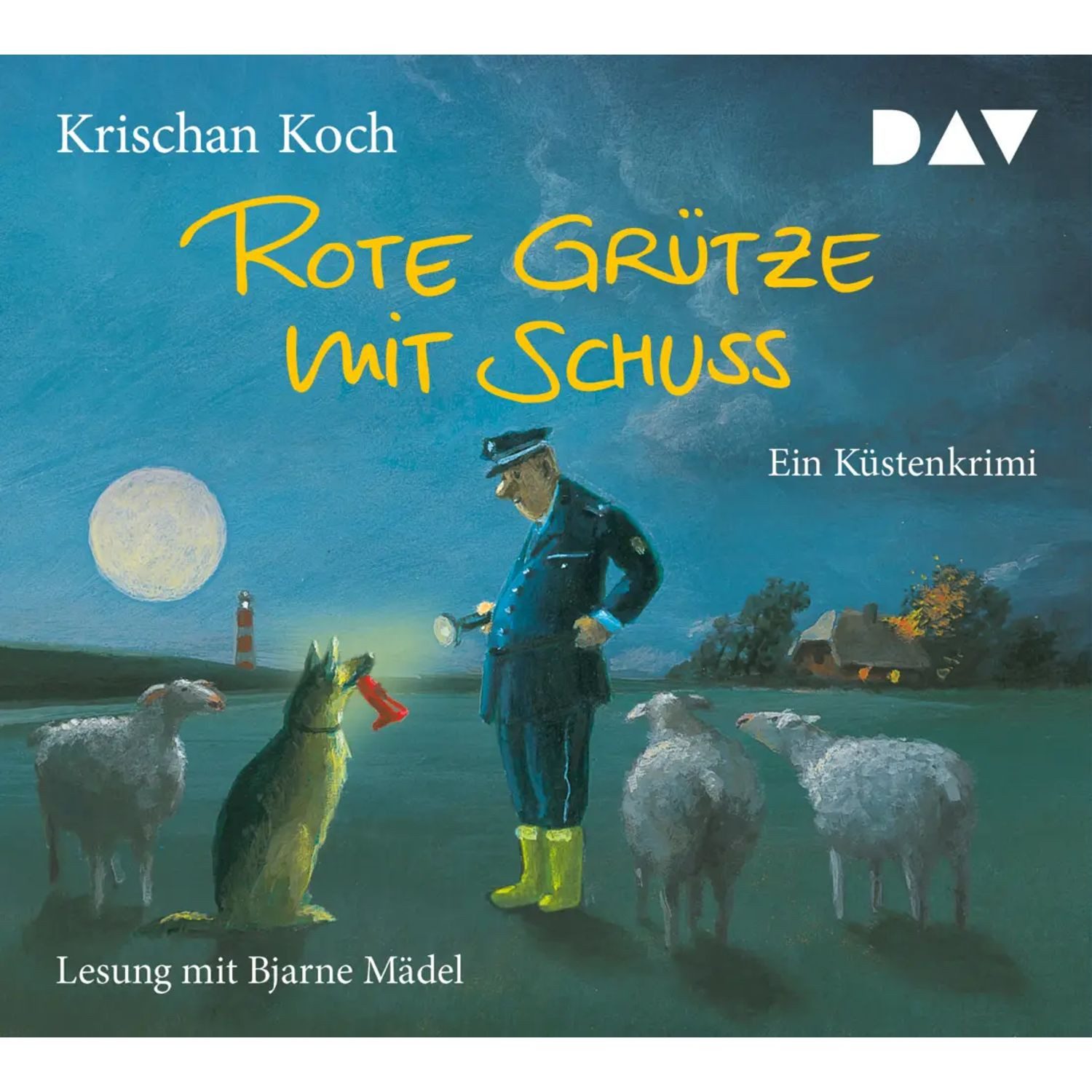 Der Audio Verlag Hörspiel Rote Grütze mit Schuss. Ein Küstenkrimi,4 Audio-CD