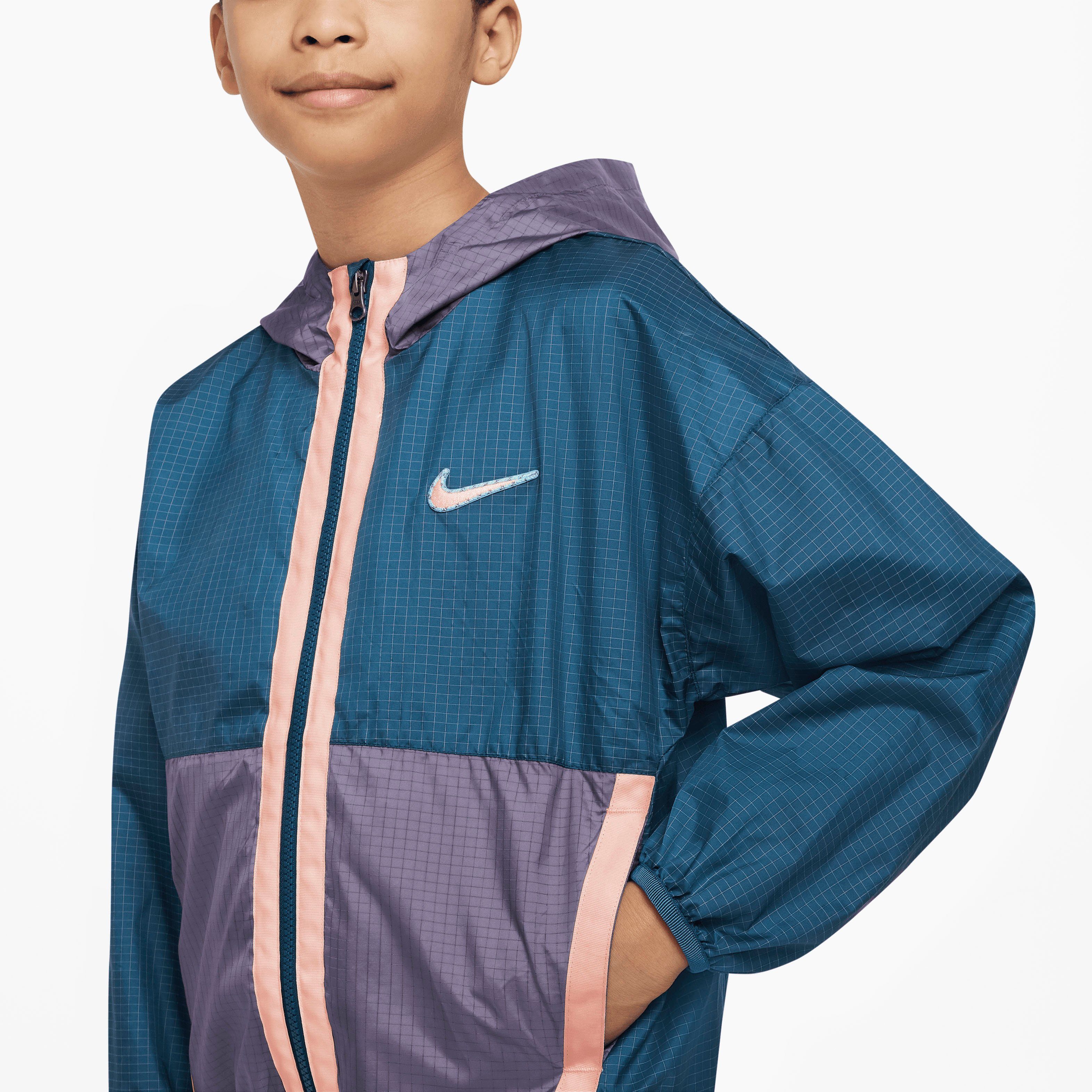 Big Sportswear Outdoorjacke BLUE/CANYON PURPLE Nike Woven Kids' VALERIAN Jacket ODP