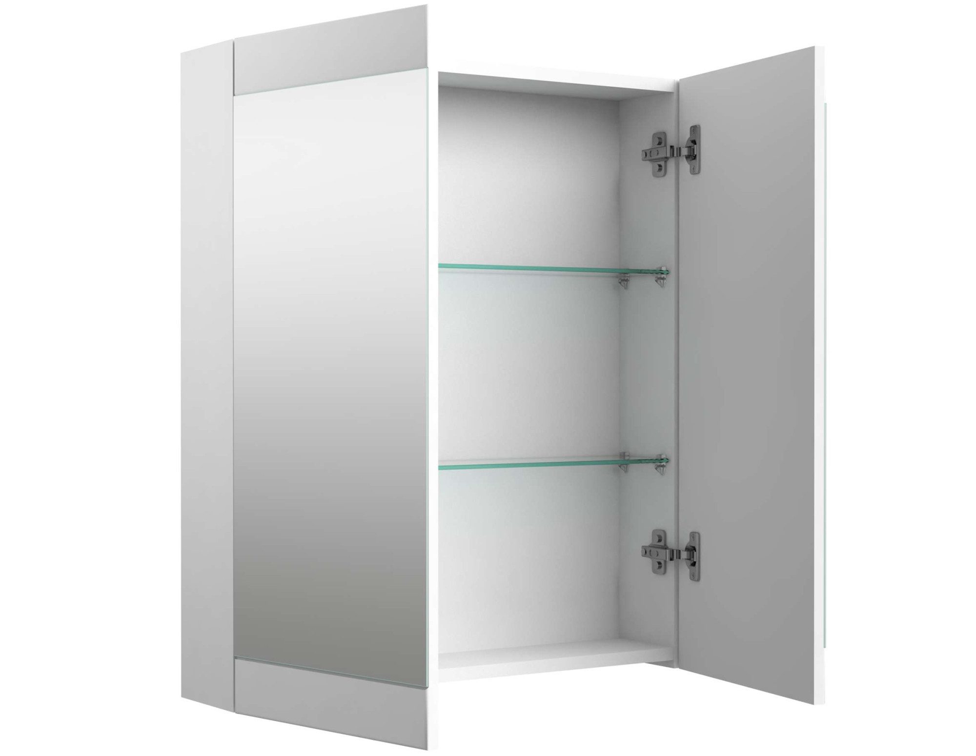 welltime Badezimmerspiegelschrank Serena Retro FSC®-zertifiziertes Material, Breite 61,5 cm
