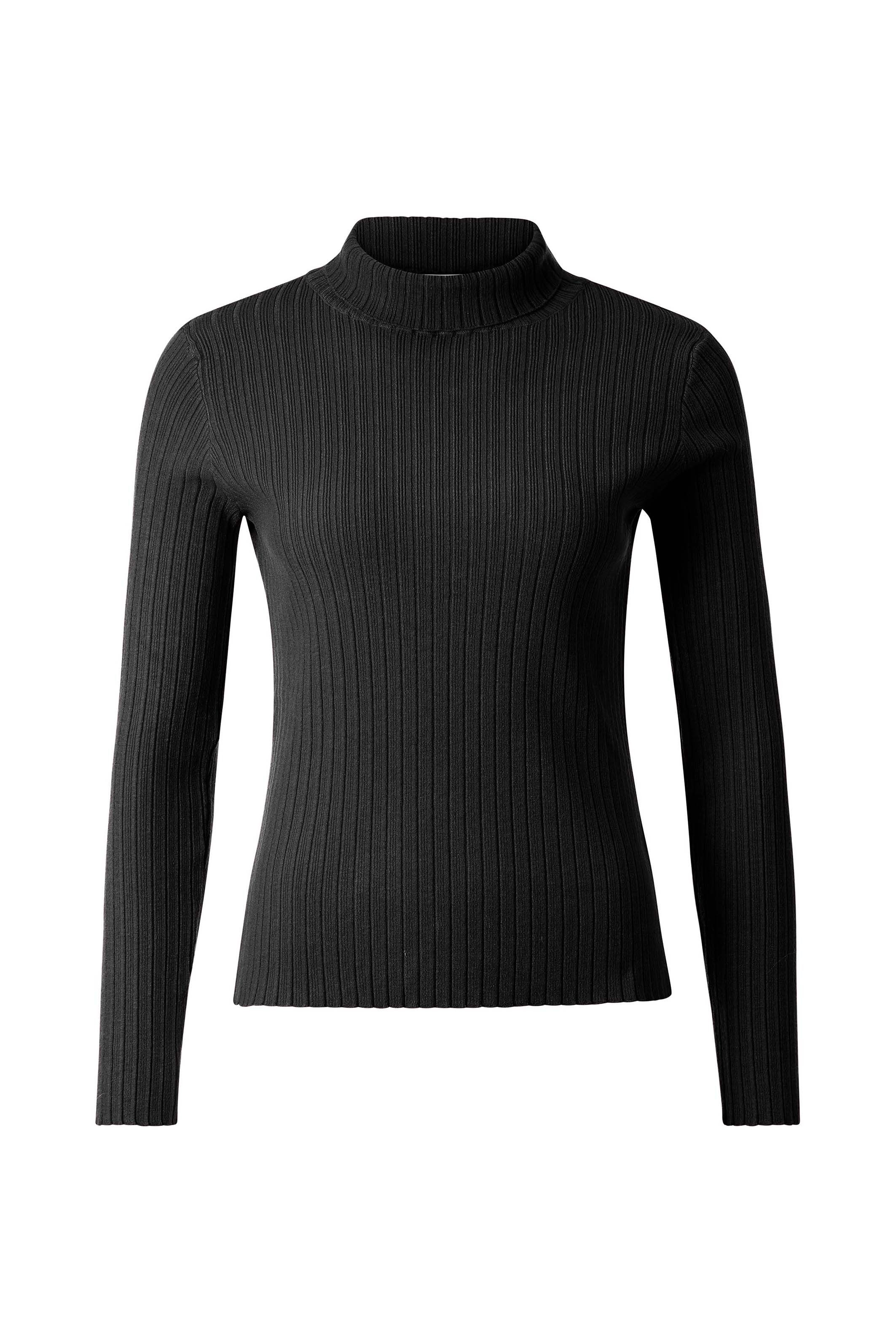 Strickpullover Turtle neck rib knit