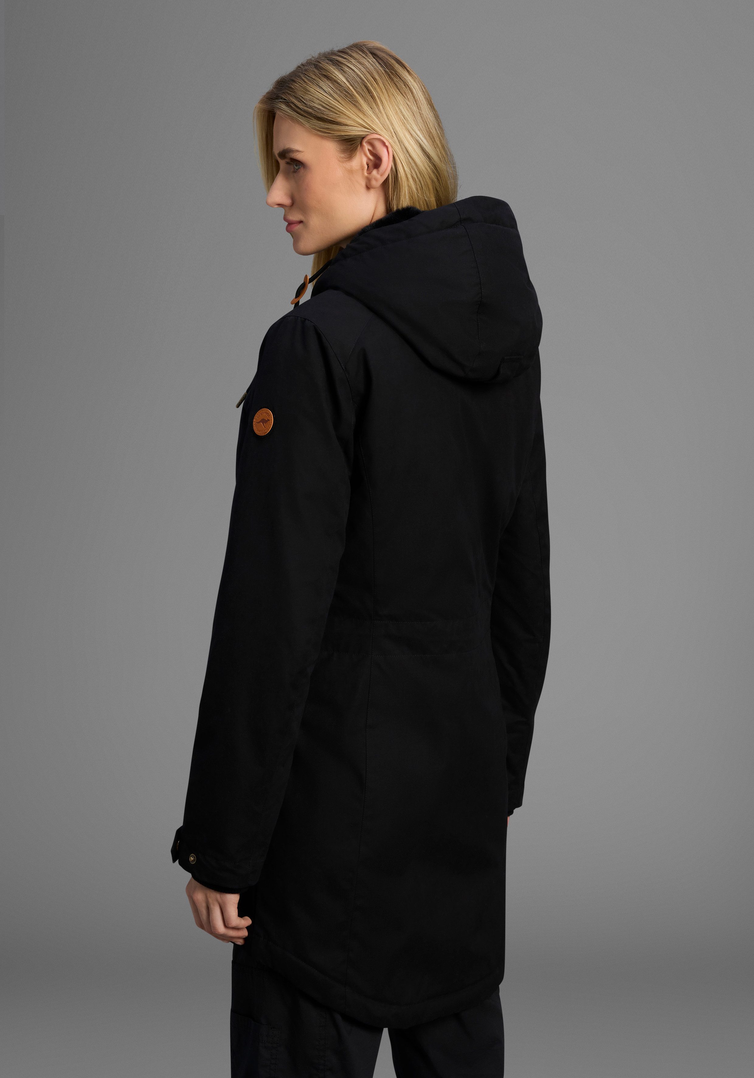 KangaROOS Parka mit Teddy Fellimitat gefüttert, günstig online kaufen
