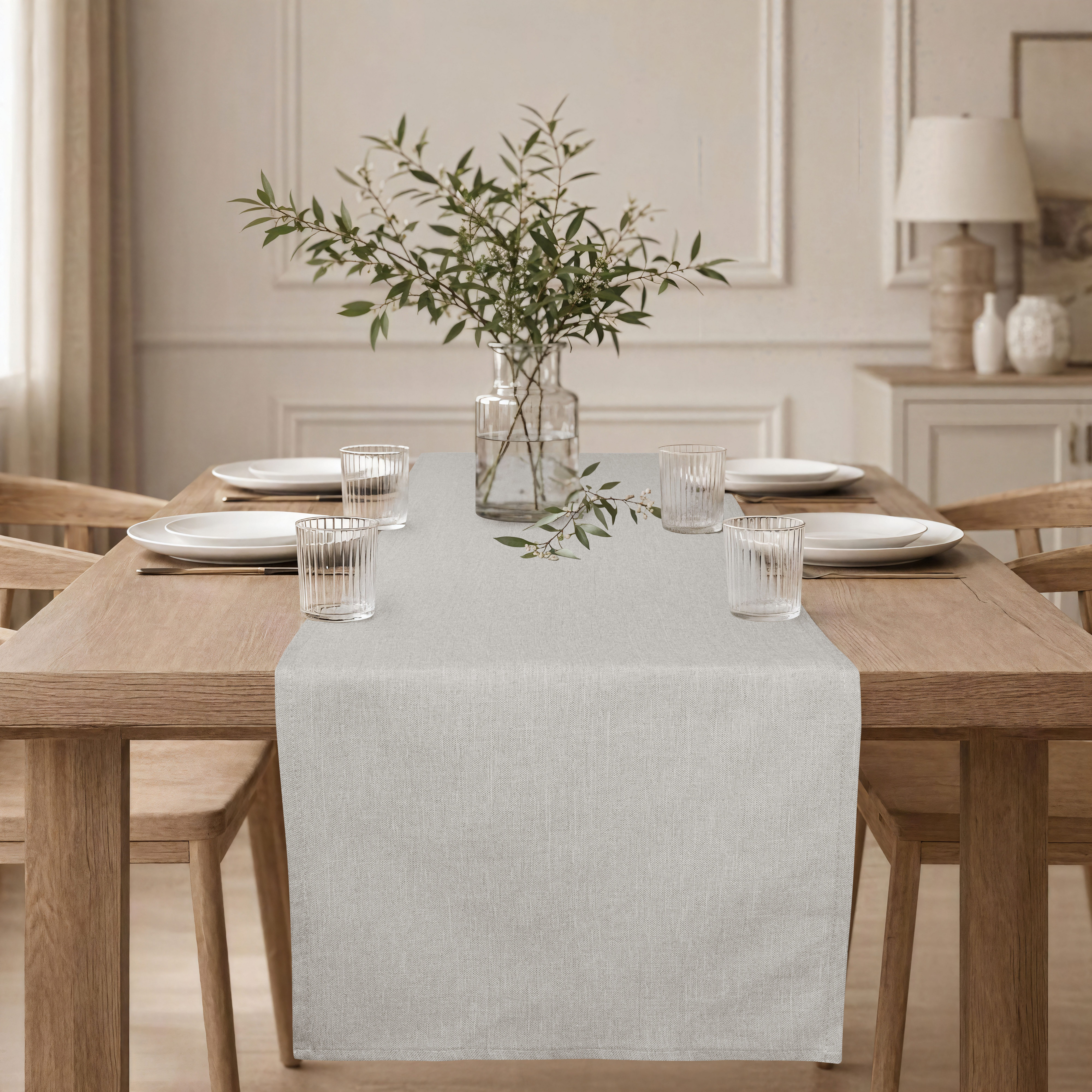 OTTO home Tischläufer Josée wasserabweisend (Packung 1-tlg), uni, verschiedene Größen, Tischläufer, Deko, wasserabweisend – Bild 2 von 5