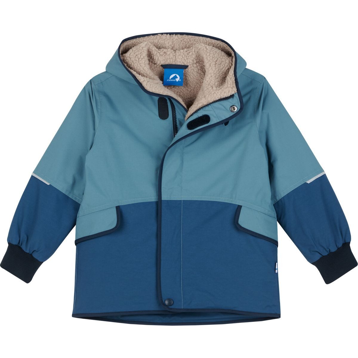 Finkid Hardshelljacke Moska Mukka Vielseitige, warme und wetterfeste Kinder-Winterjacke mit weichem