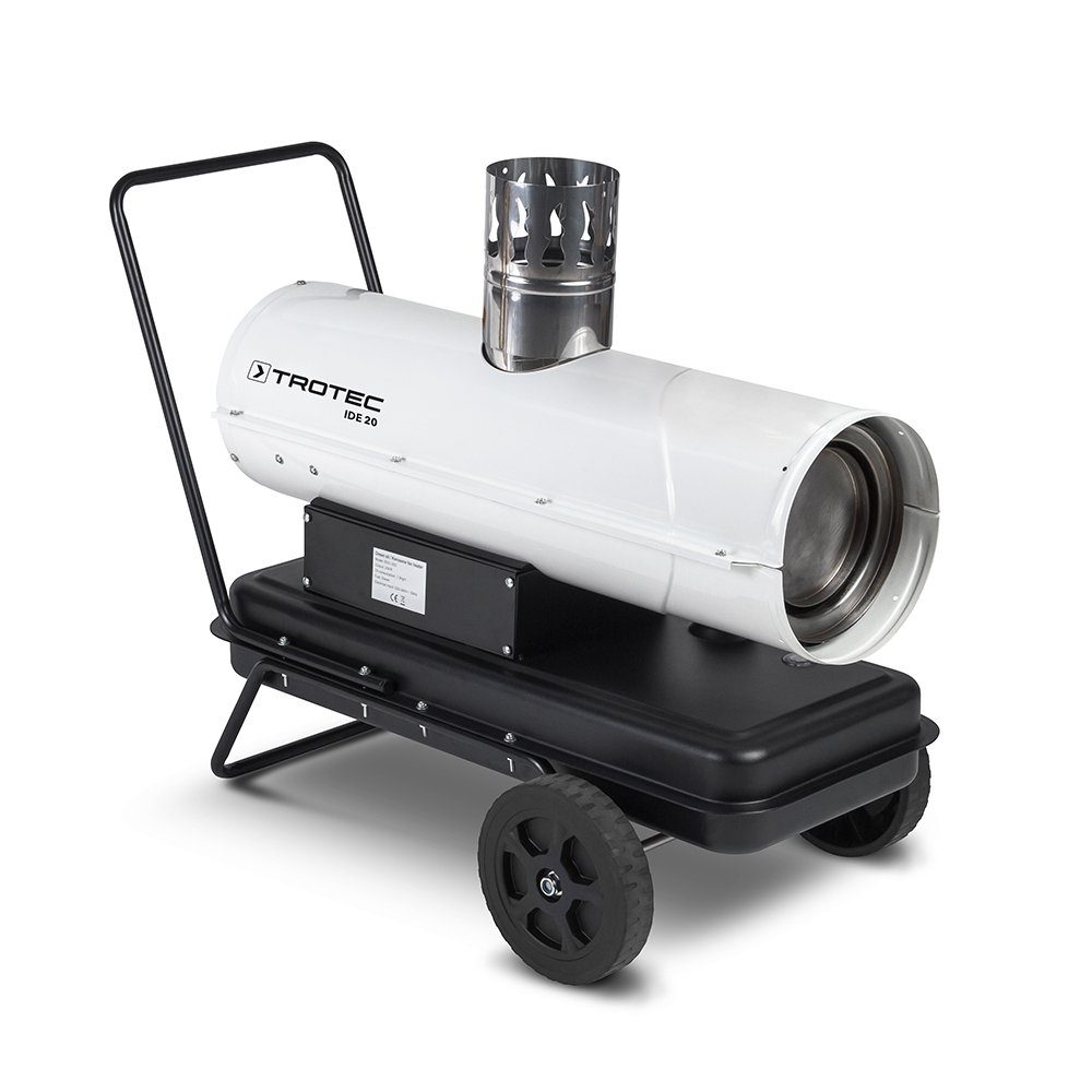 TROTEC Heizlüfter TROTEC Ölheizgebläse IDE 20 Heizgebläse Heizung Heizgerät Ölheizer, 230 W