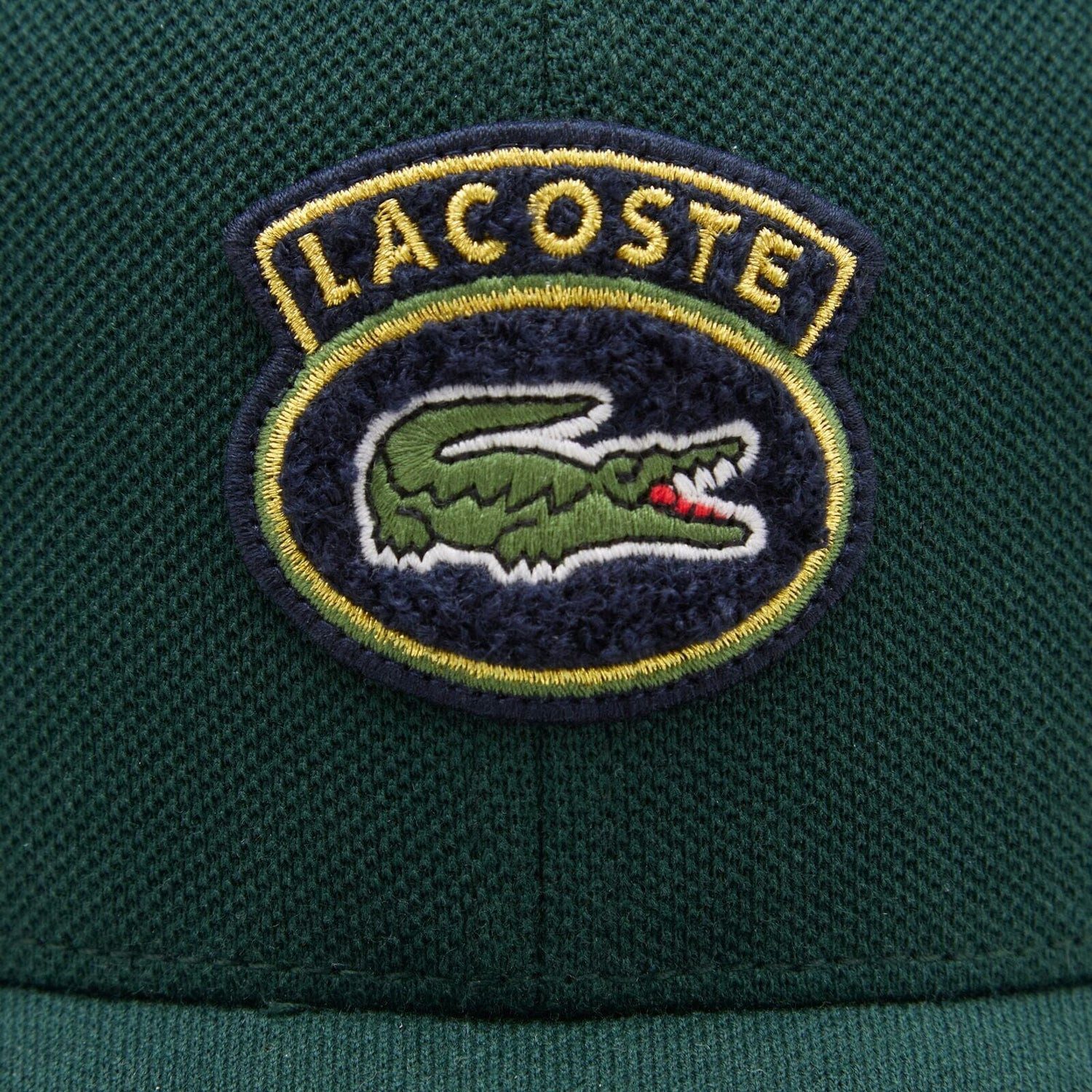Lacoste Baseball Cap Lacoste Kinder Cap grün Sinople mit Krokodil-Badge
