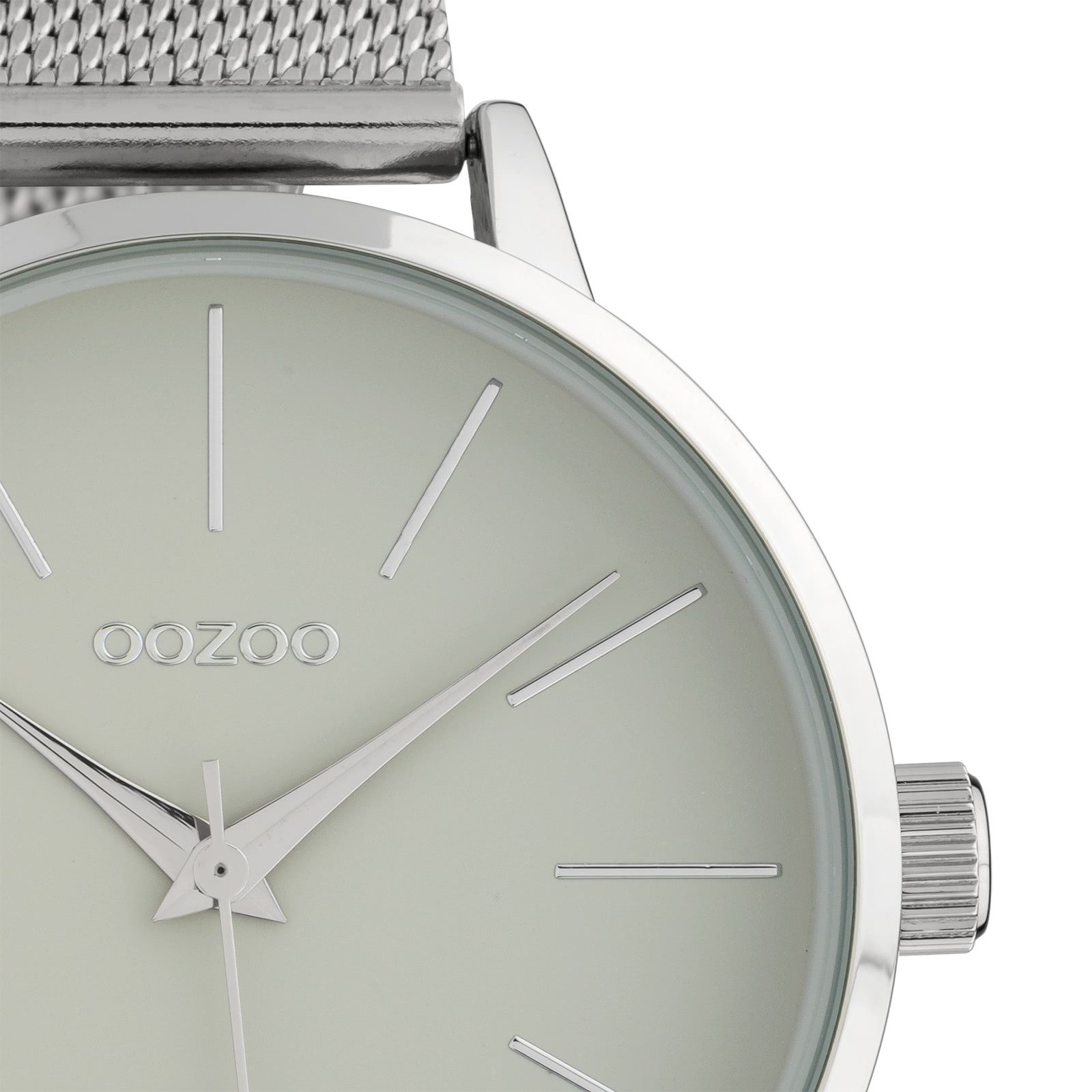 OOZOO Quarzuhr Oozoo Damen Armbanduhr Timepieces Analog, (Analoguhr), Damenuhr rund, groß (ca. 45mm) Metallarmband, Fashion-Style