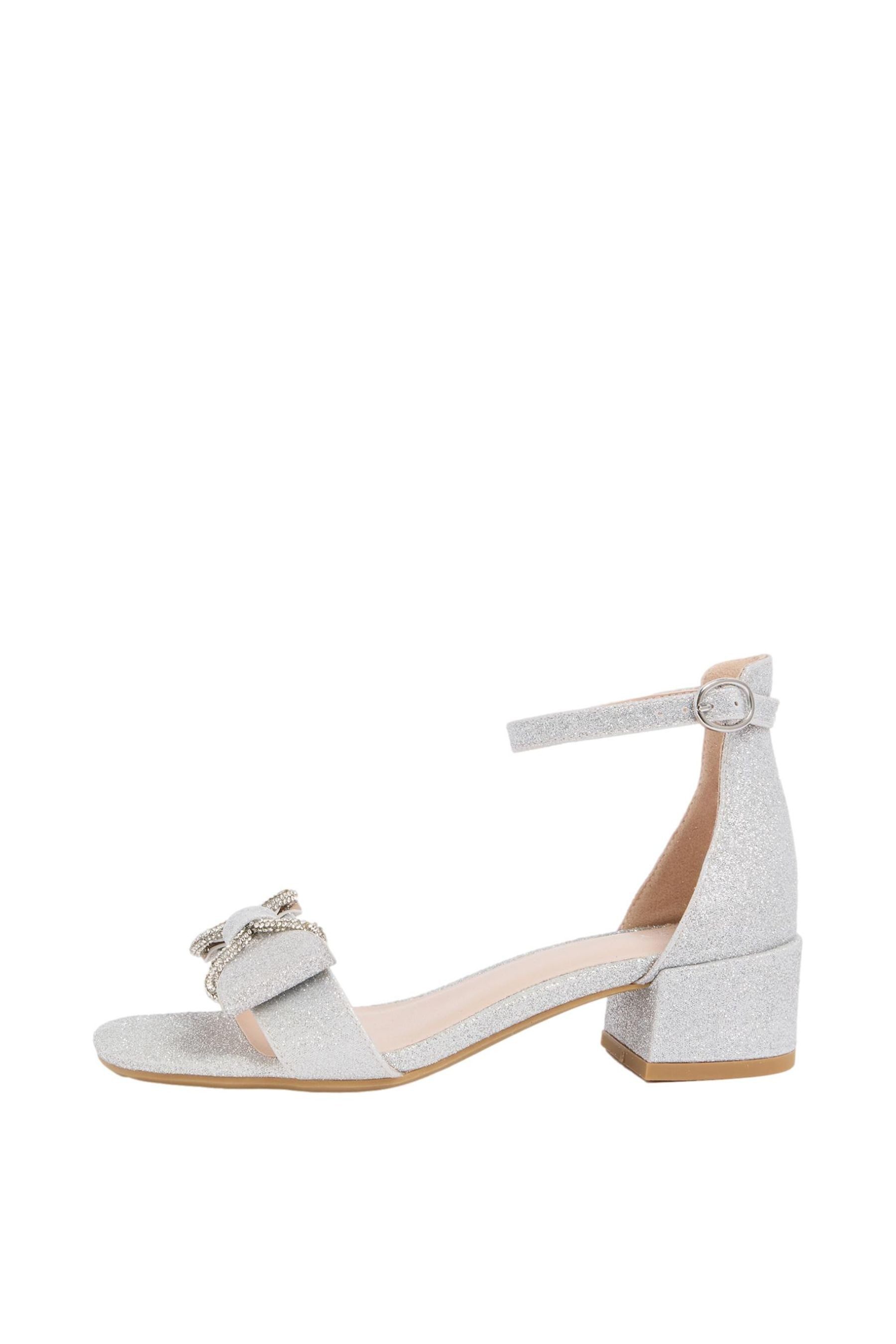 LIPSY Lipsy Blockabsatz-Sandalen, Blumenmädchen Sandalette