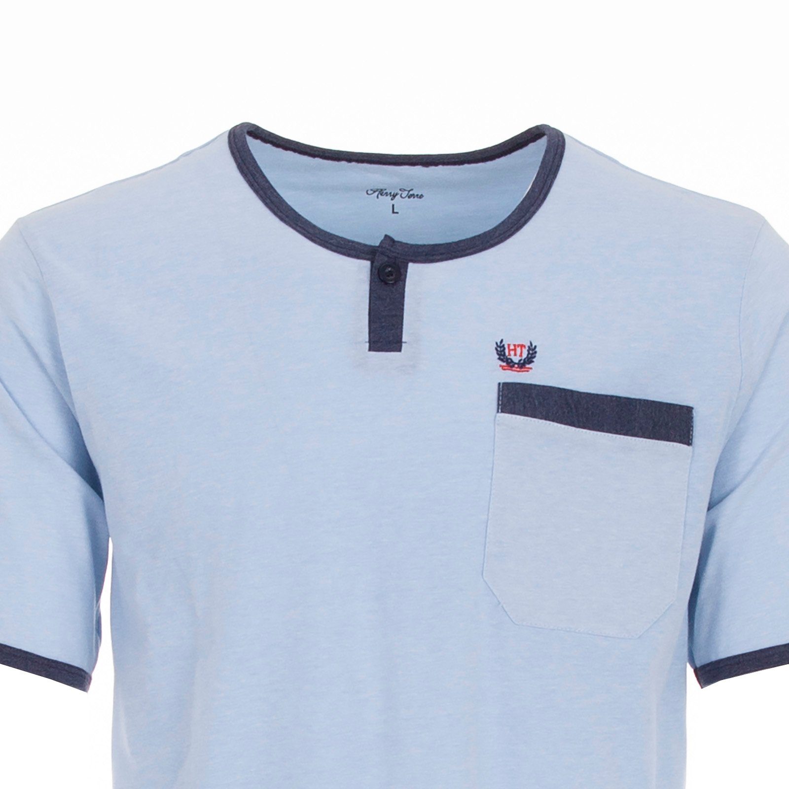 Henry Terre Nachthemd Nachthemd Kurzarm - Uni günstig online kaufen