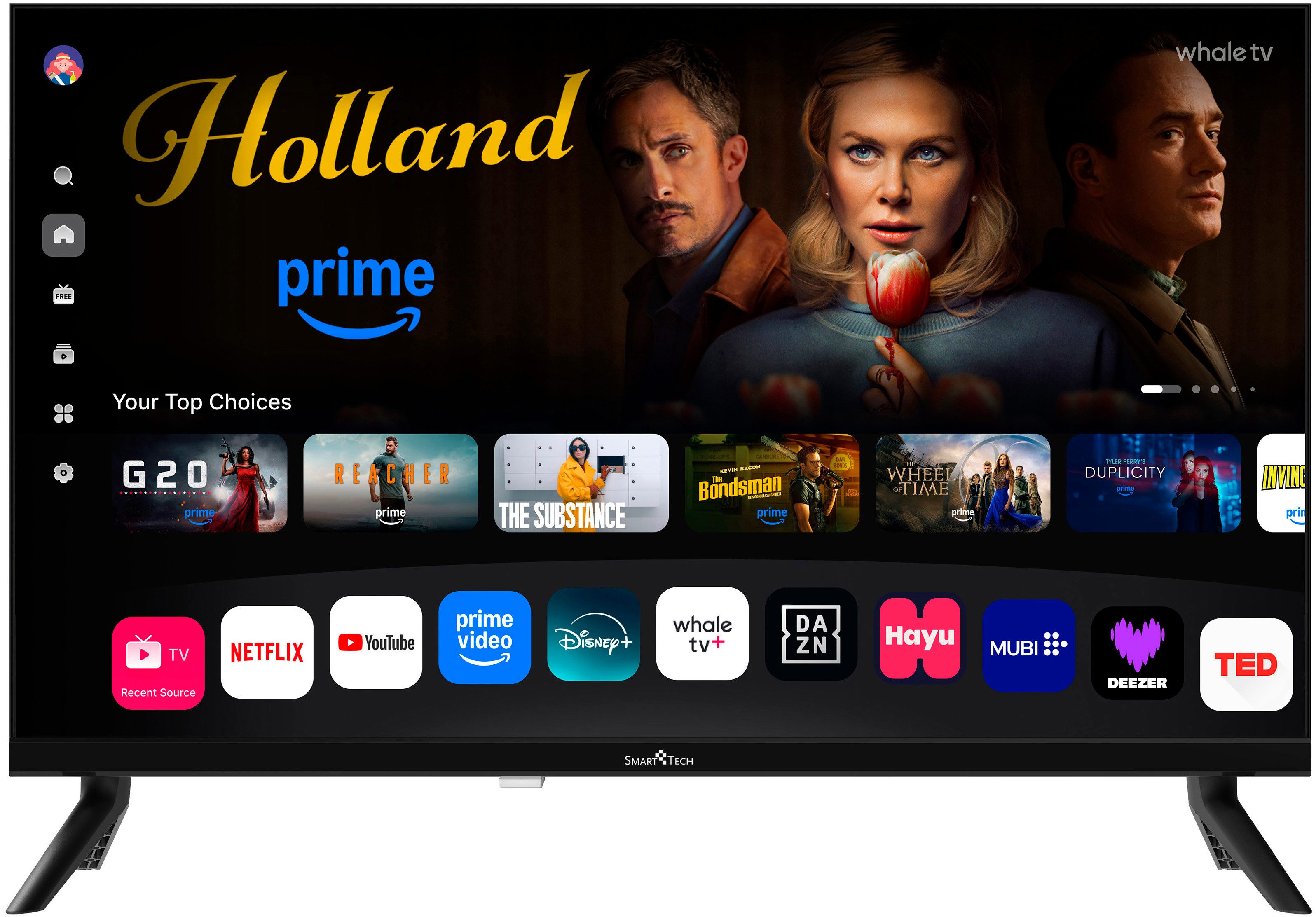 Smart Tech 24HH01V LED-Fernseher (60 cm/24 Zoll, HD ready, Smart-TV) – Bild 2 von 5