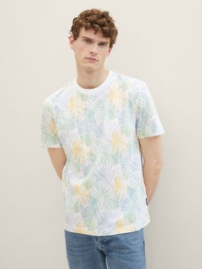 TOM TAILOR T-Shirt T-Shirt mit Allover-Print