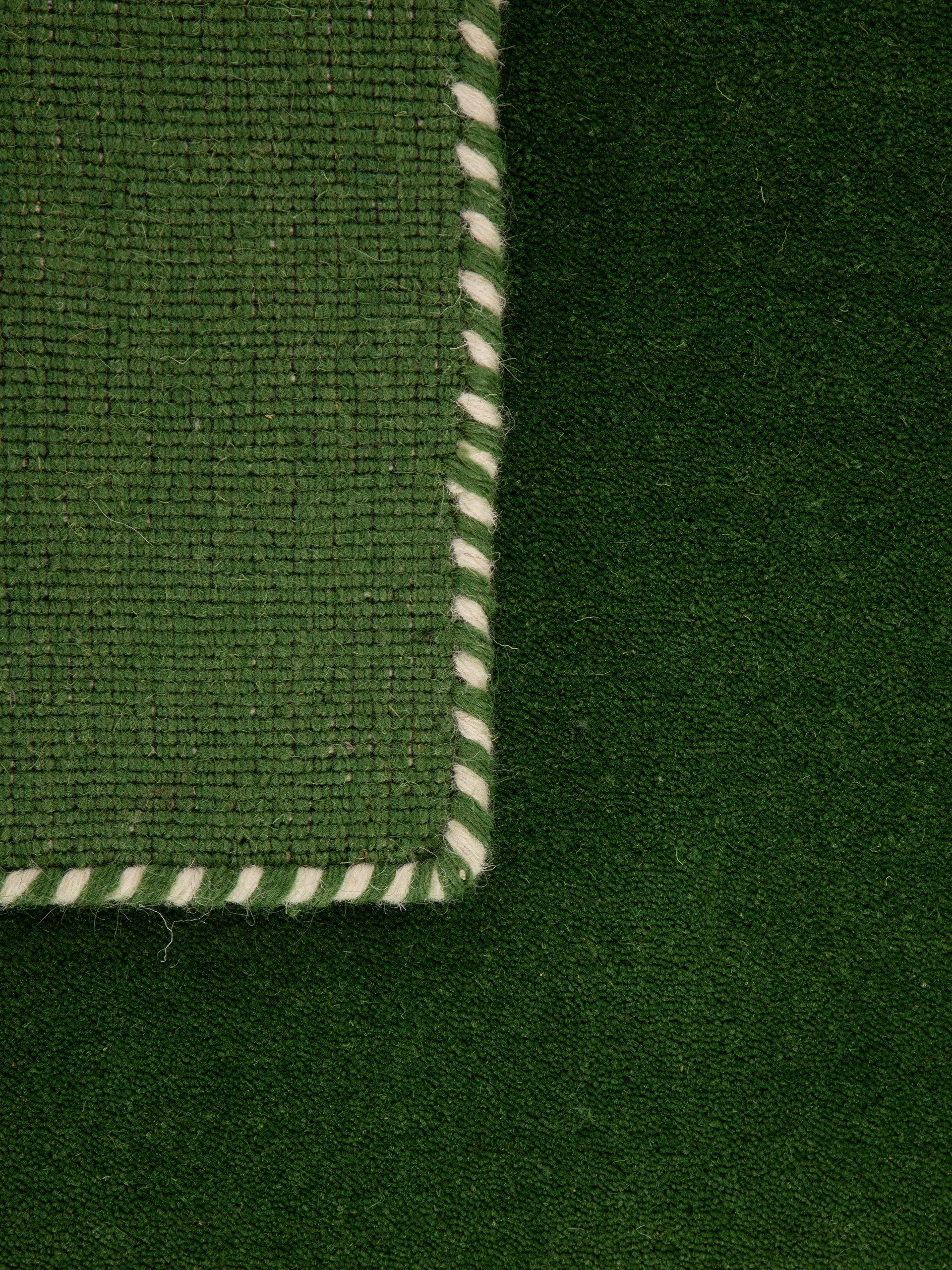 carpetfine Wollteppich Gabbeh Lola Uni, rechteckig, Höhe: 14 mm, mit natürlichem Pflanzenmaterial von Hand gewebt, auch in Rund