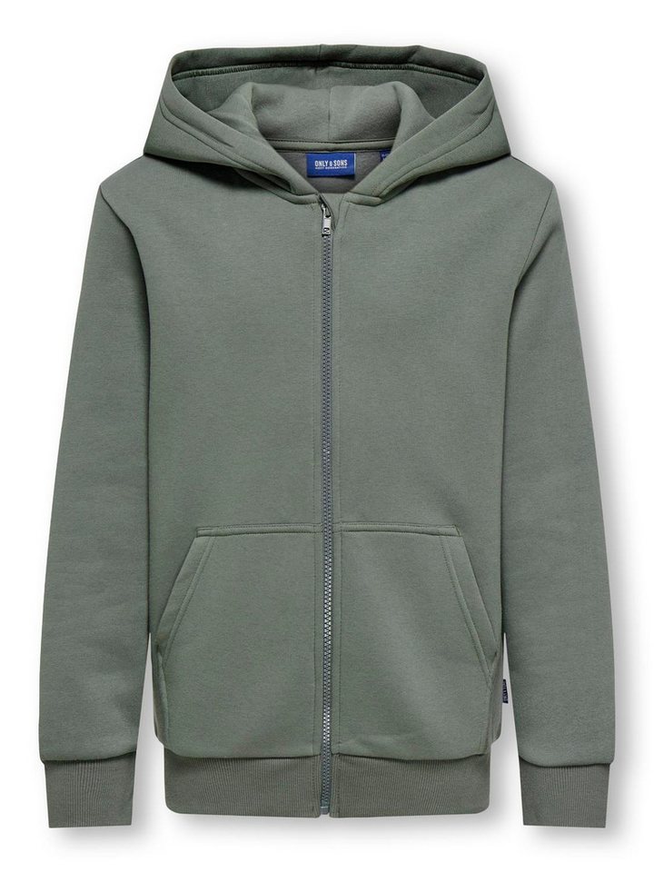 ONLY & SONS junior Kapuzensweatjacke Osjceres Zip Thr. Hoodie Swt