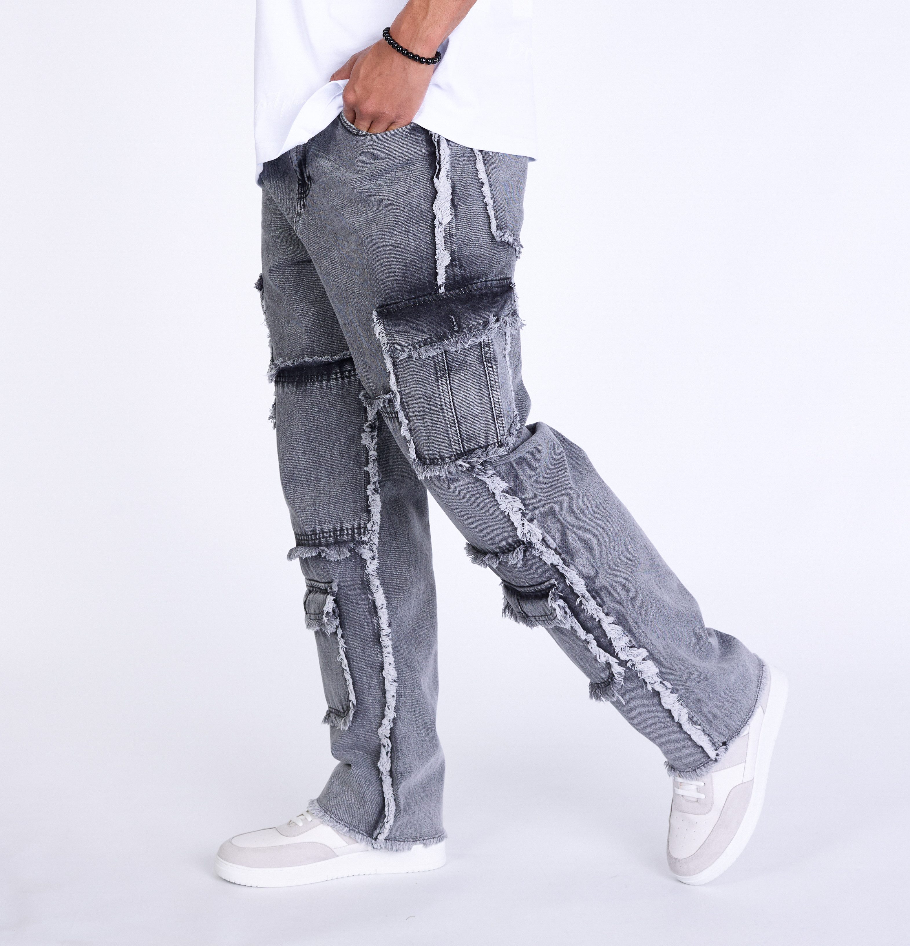 Denim House Loose-fit-Jeans Lässige Herren Baggy günstig online kaufen