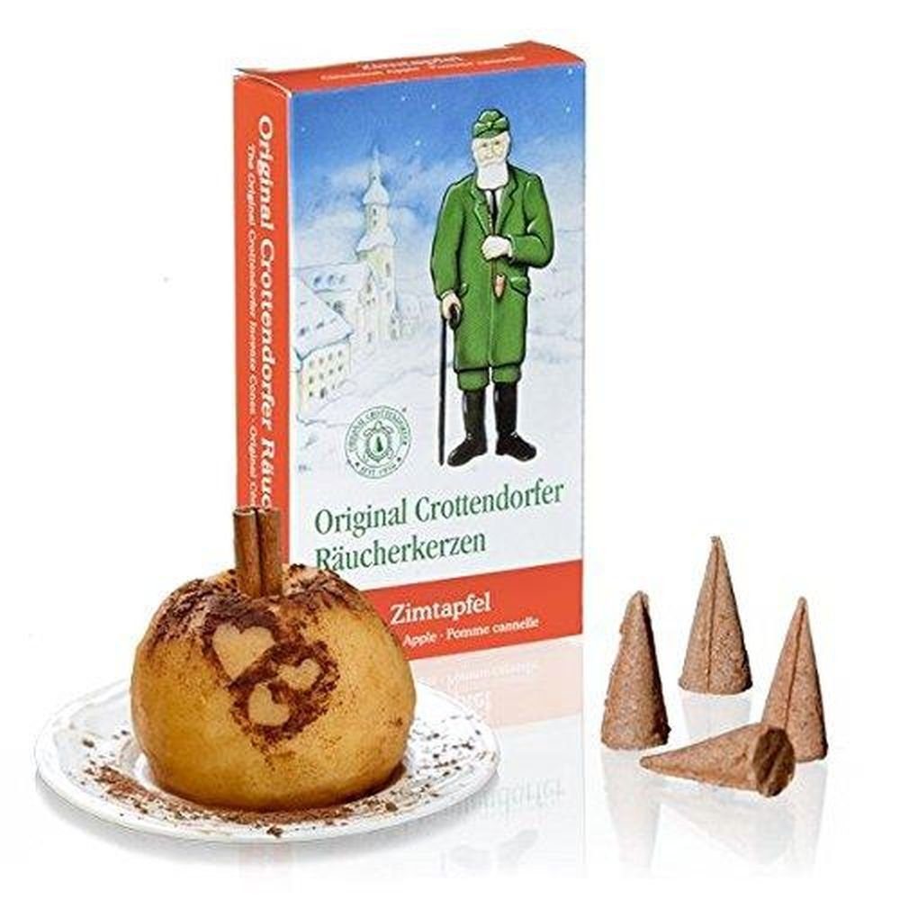 Crottendorfer Päckchen - 10 Zimtapfel Räuchermännchen - 24er Packung