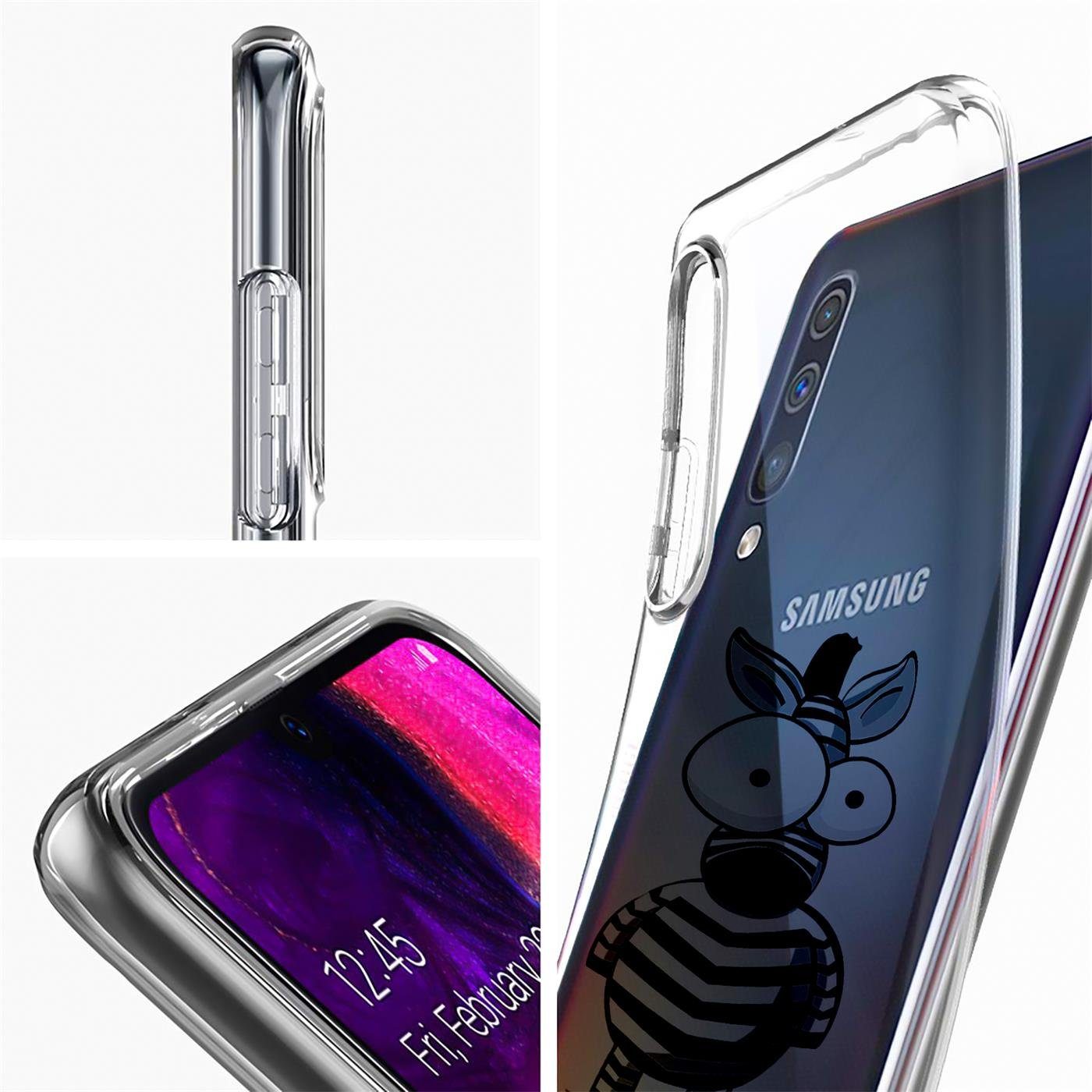 CoolGadget Handyhülle Handy Case Silikon Motiv Series für Samsung Galaxy J6 Plus 6 Zoll, Hülle mit hochauflösendem Muster für Samsung J6+ Schutzhülle