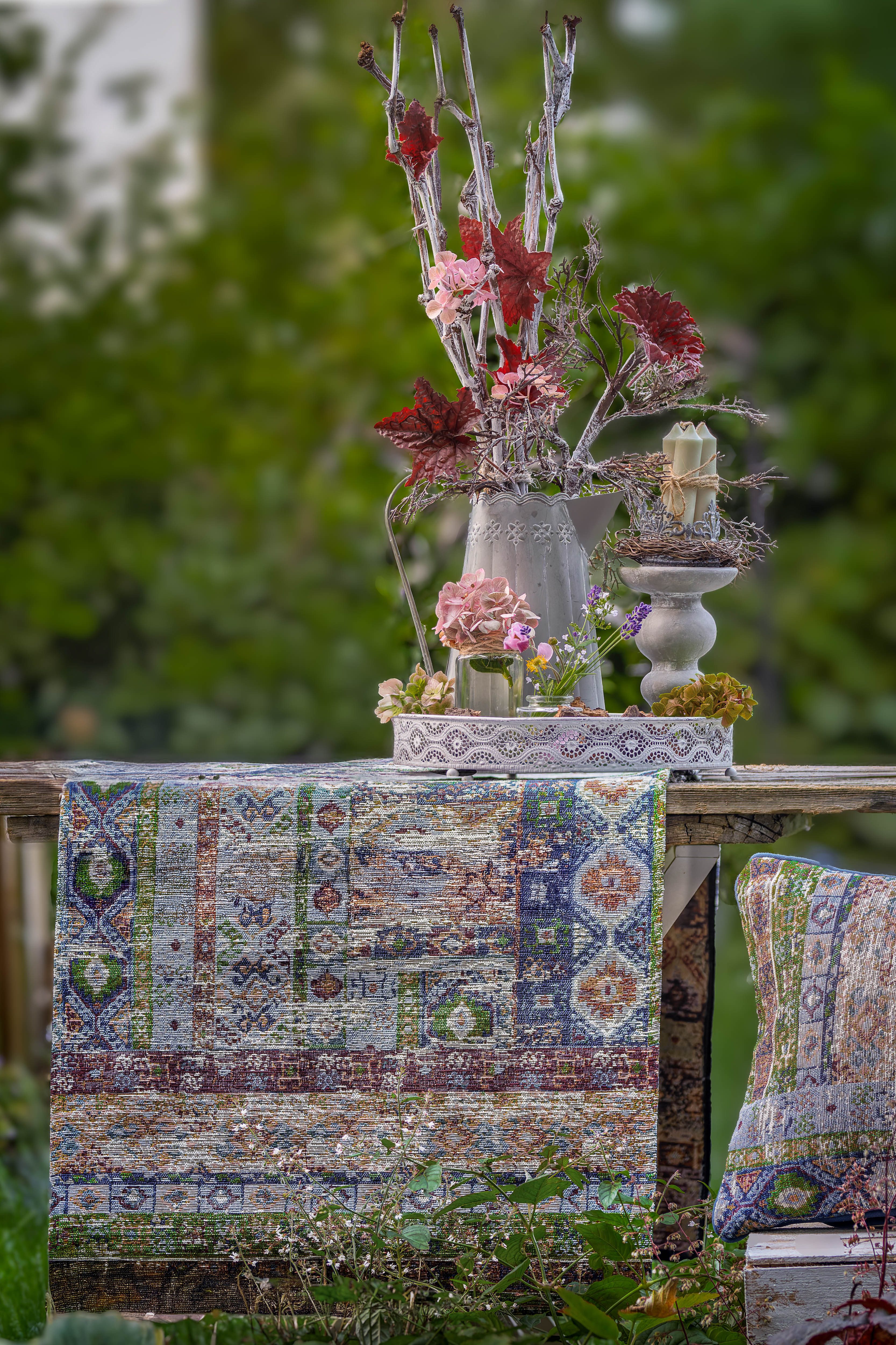 sander table + home Tischläufer Tischläufer Soumak 49 x 143 cm