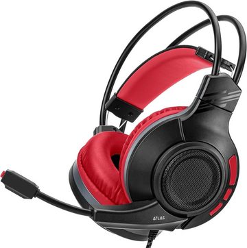 NITHO Gaming-Headset (Gaming Headset für Kopfhörer mit Bügelmikrofon, Usb-Head-set, Gaming headset kopfhörer mit bügelmikrofon treiber leichtem kopfband)