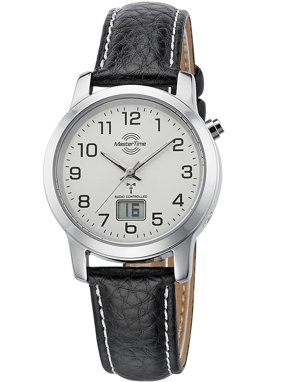 MASTER TIME Quarzuhr Master Time MTLA-10295-12L Funk Basic Series Damenuhr 34mm 3ATM Master Time MTLA-10295-12L Funk Basic Series Damenuhr 34mm 3ATM