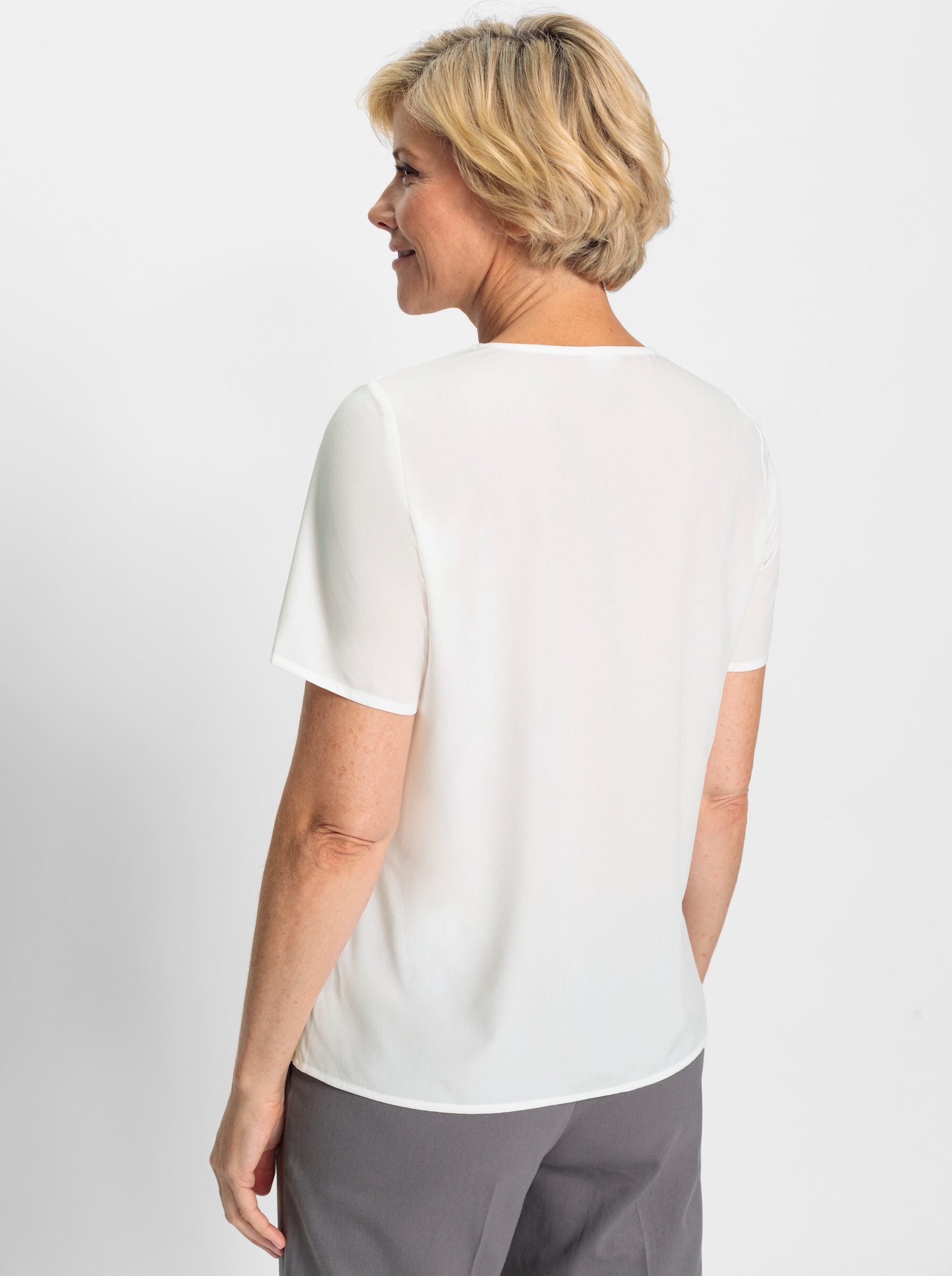 Witt Klassische Bluse Kurzarmbluse . günstig online kaufen