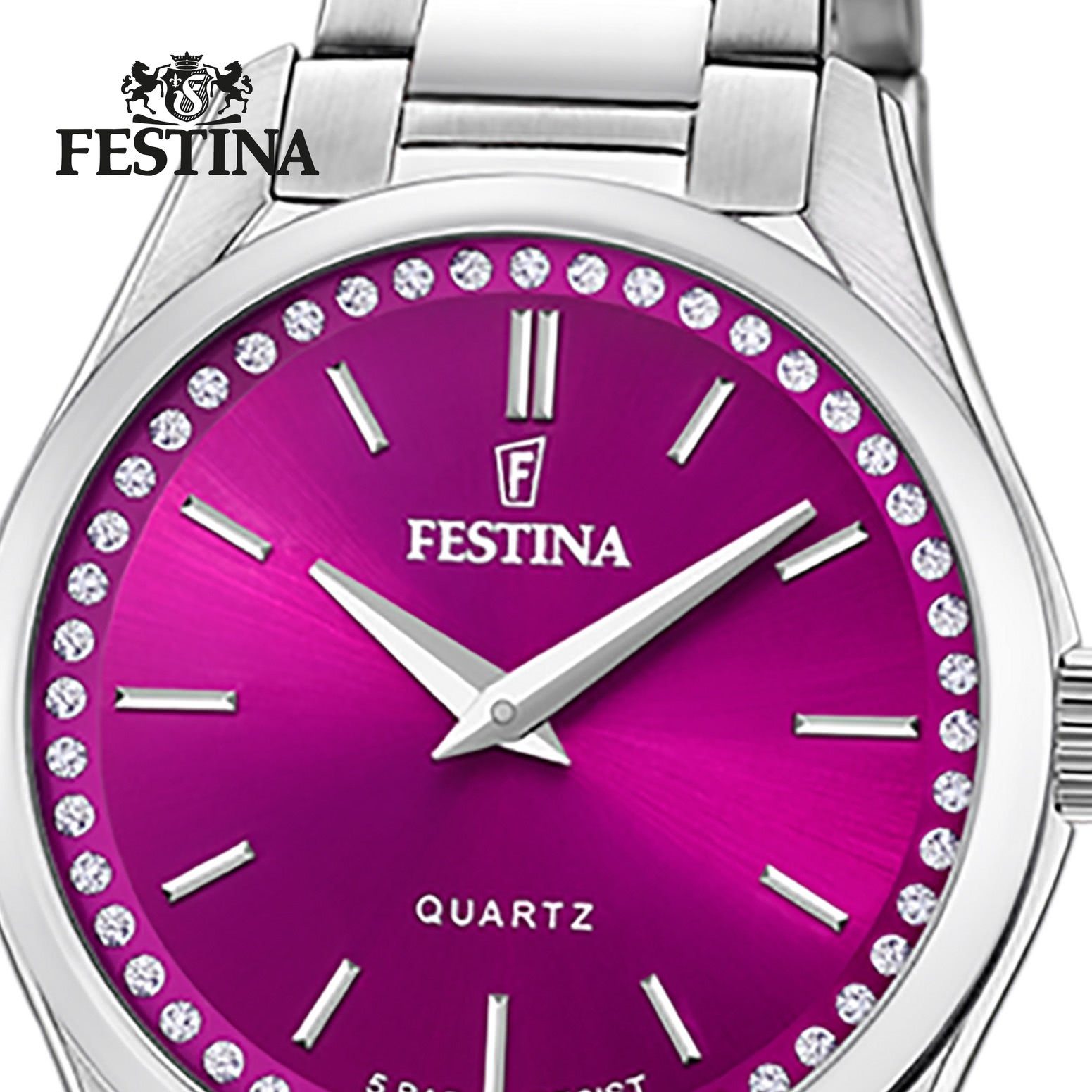 Festina Quarzuhr Festina Damenuhr Mademoiselle, (Analoguhr), günstig online kaufen