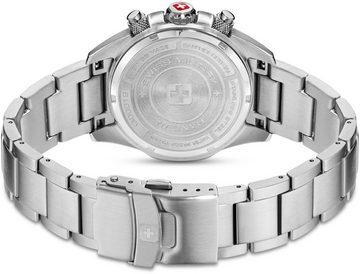 Swiss Military Hanowa Chronograph CHIROPTERA NIGHT VISION, SMWGI0001901, Quarzuhr, Armbanduhr, Herren, Schweizer Uhr, Swiss Made, Stoppfunktion