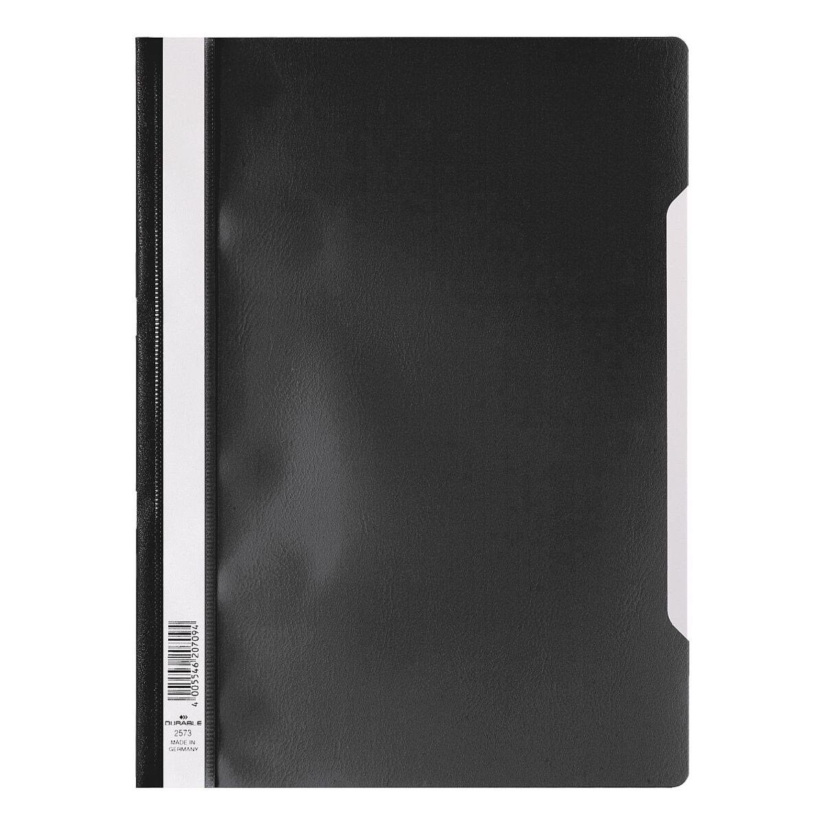 DURABLE Schnellhefter, DIN A4, aus PP-Folie, schwarz