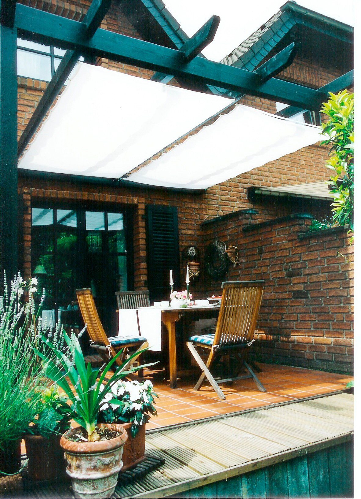 Floracord Seilspannsonnensegel Innenbeschattung, BxT: 420x140 cm, 1 Bahn