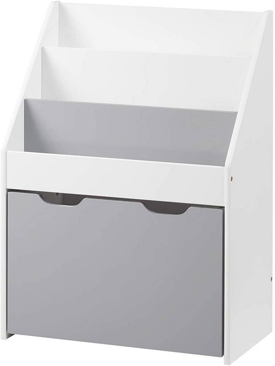 Woltu Bücherregal, 1-tlg., 3 Regale Aufbewahrungstruhe 1-tlg., mit Räder au günstig online kaufen