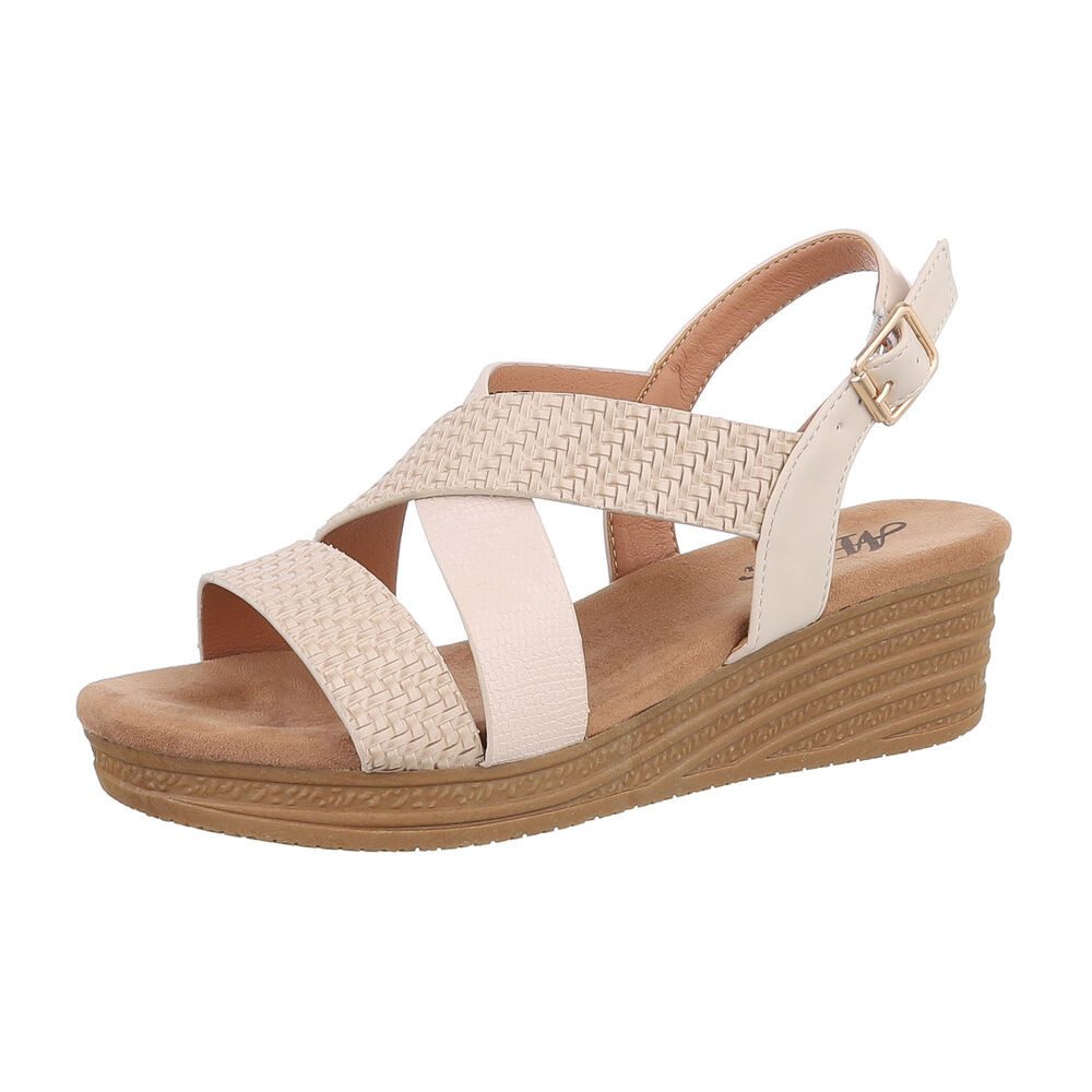 Ital-Design Damen Freizeit Plateausandaletten (86527352) Keilabsatz/Wedge K günstig online kaufen
