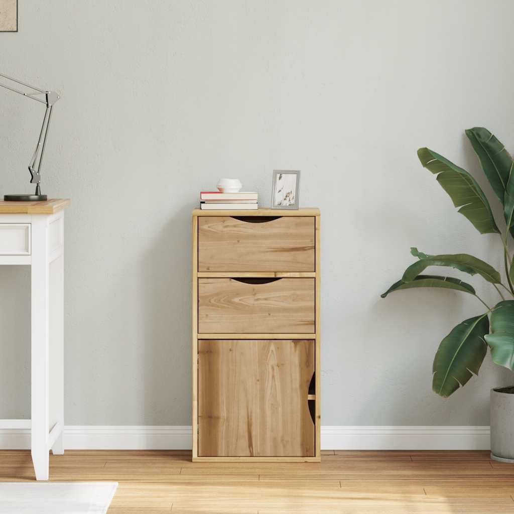 vidaXL Beistellschrank Beistellschrank mit Schubladen 40x24x79 cm Massivhol günstig online kaufen