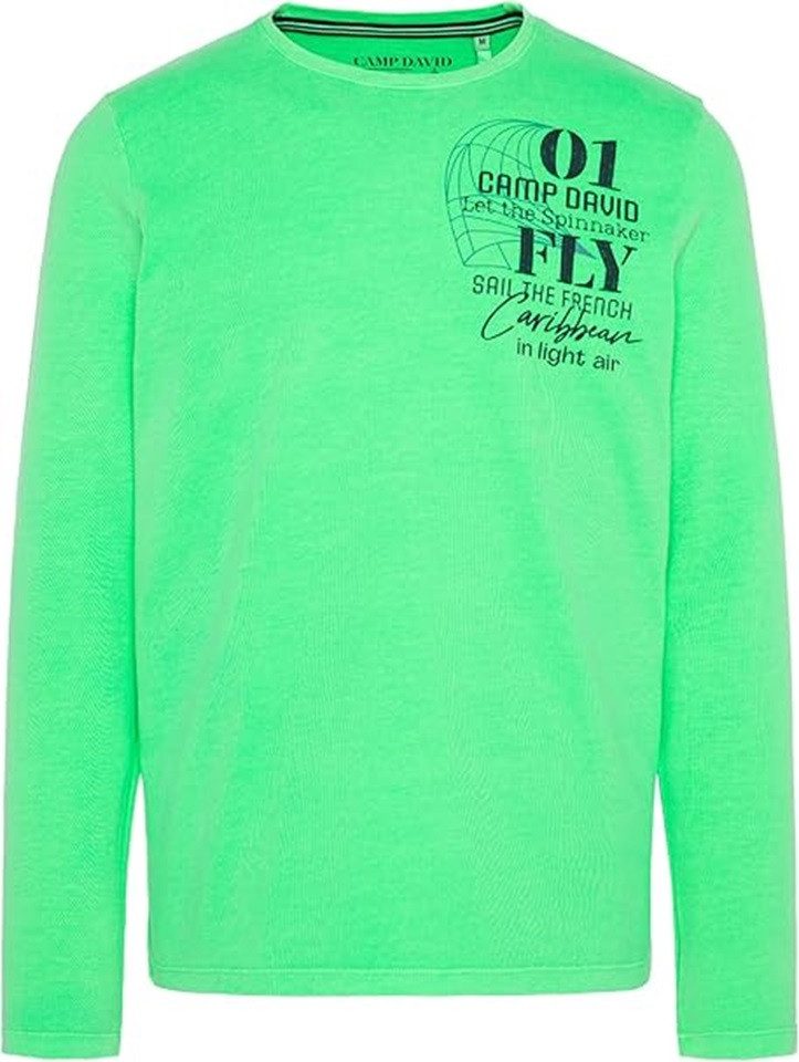 CAMP DAVID Langarmshirt günstig online kaufen