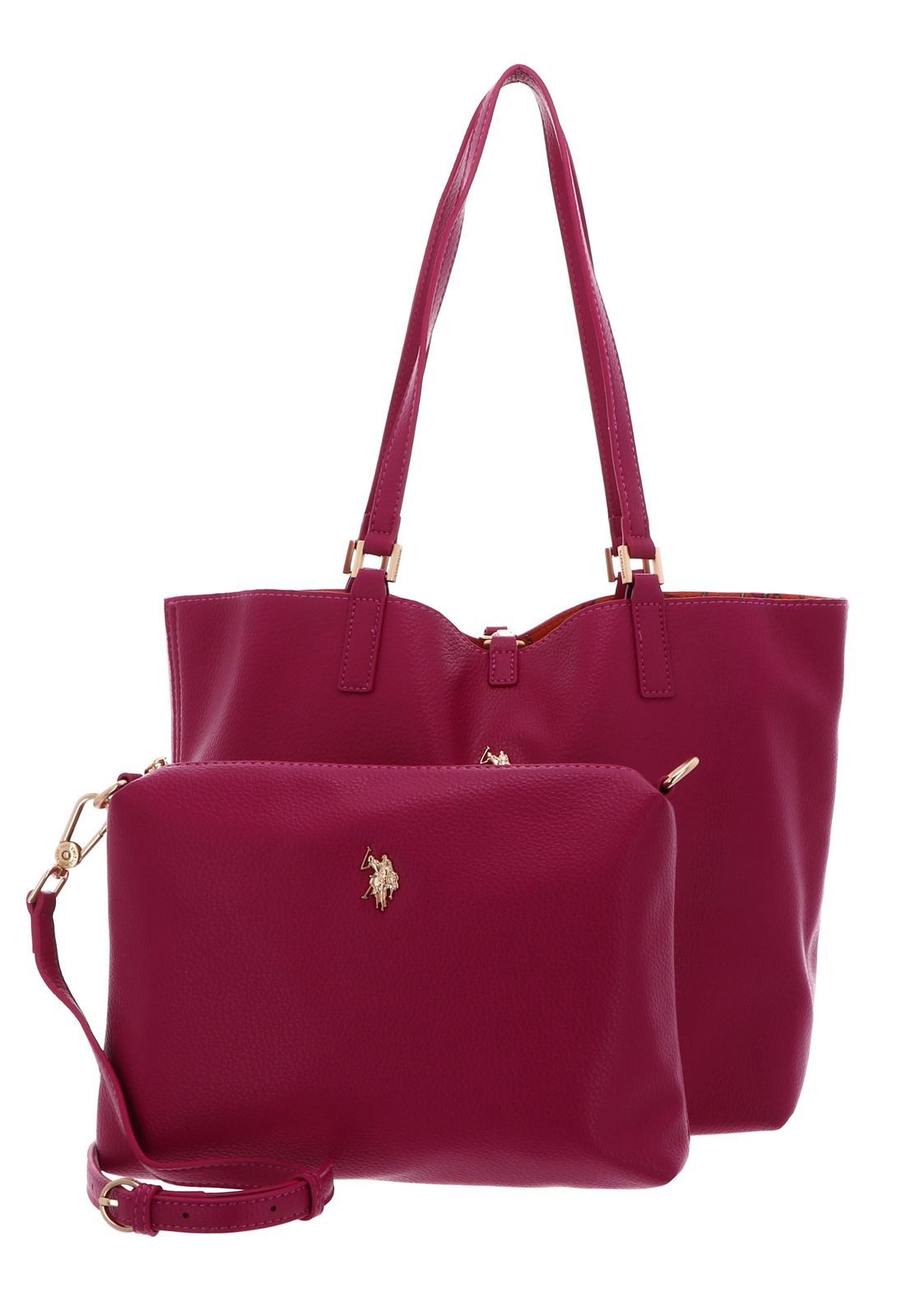 U.S. Polo Assn. Shopper Reversible Shopping Bag (Set, 2-tlg)