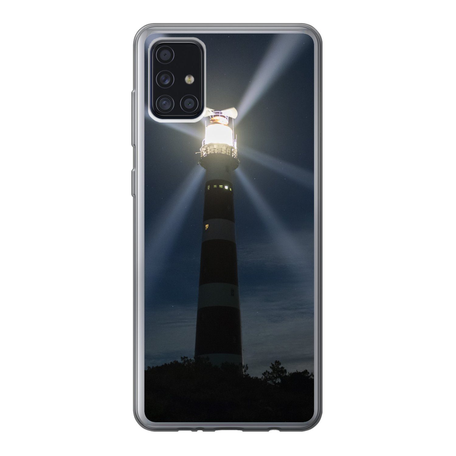 Handyhülle Leuchtturm von Ameland in der Abenddämmerung