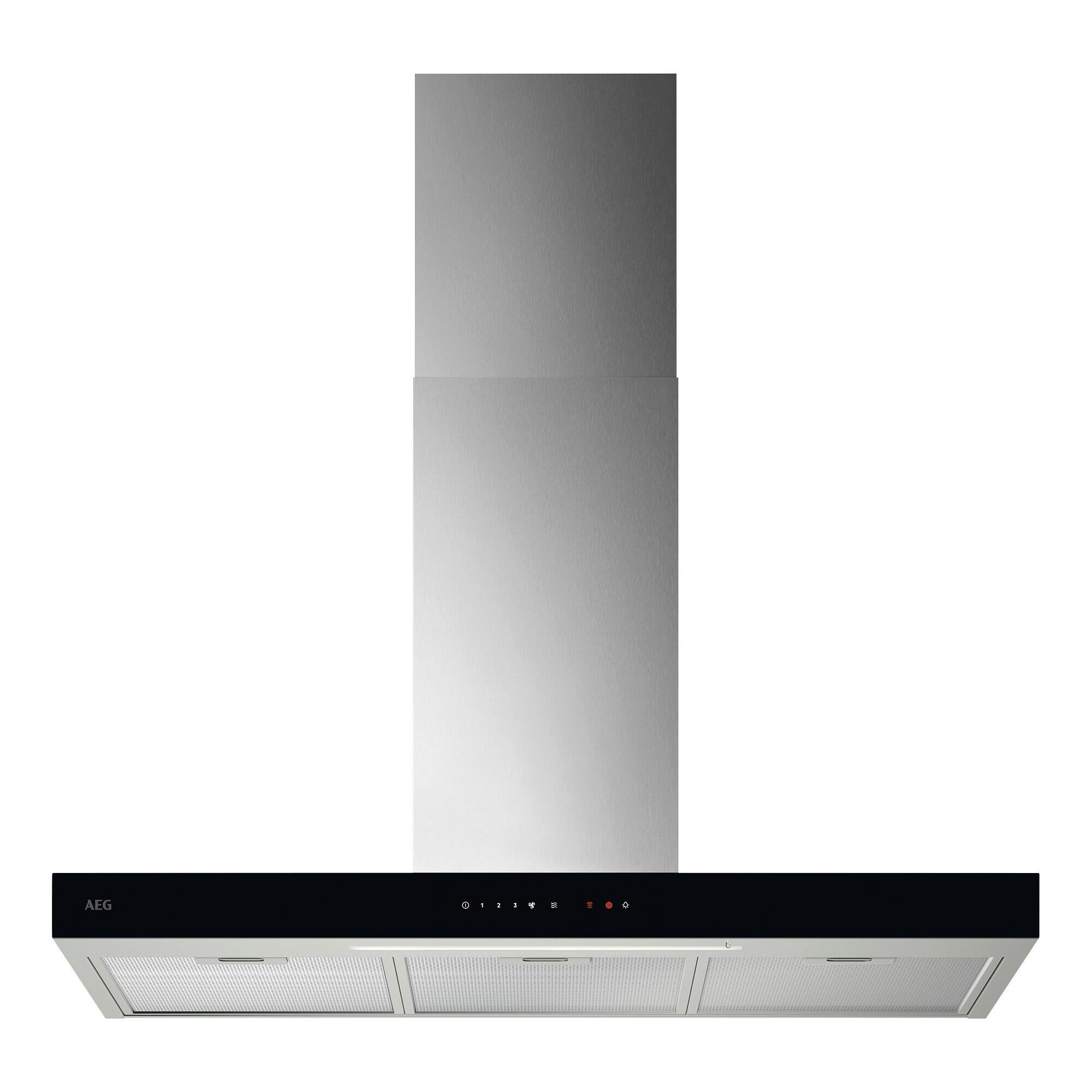 AEG Wandhaube GB67D91HL Serie 6000 mit automatischer Hob2Hood® Steuerung, mit LED-Leuchtstreifen