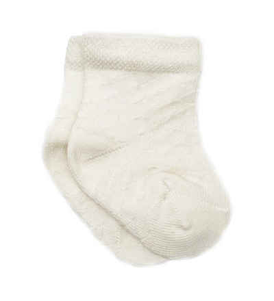 NoblesBox Strümpfe NoblesBox Baby Socken, Baumwolle, Beige 9 (9-Paar)