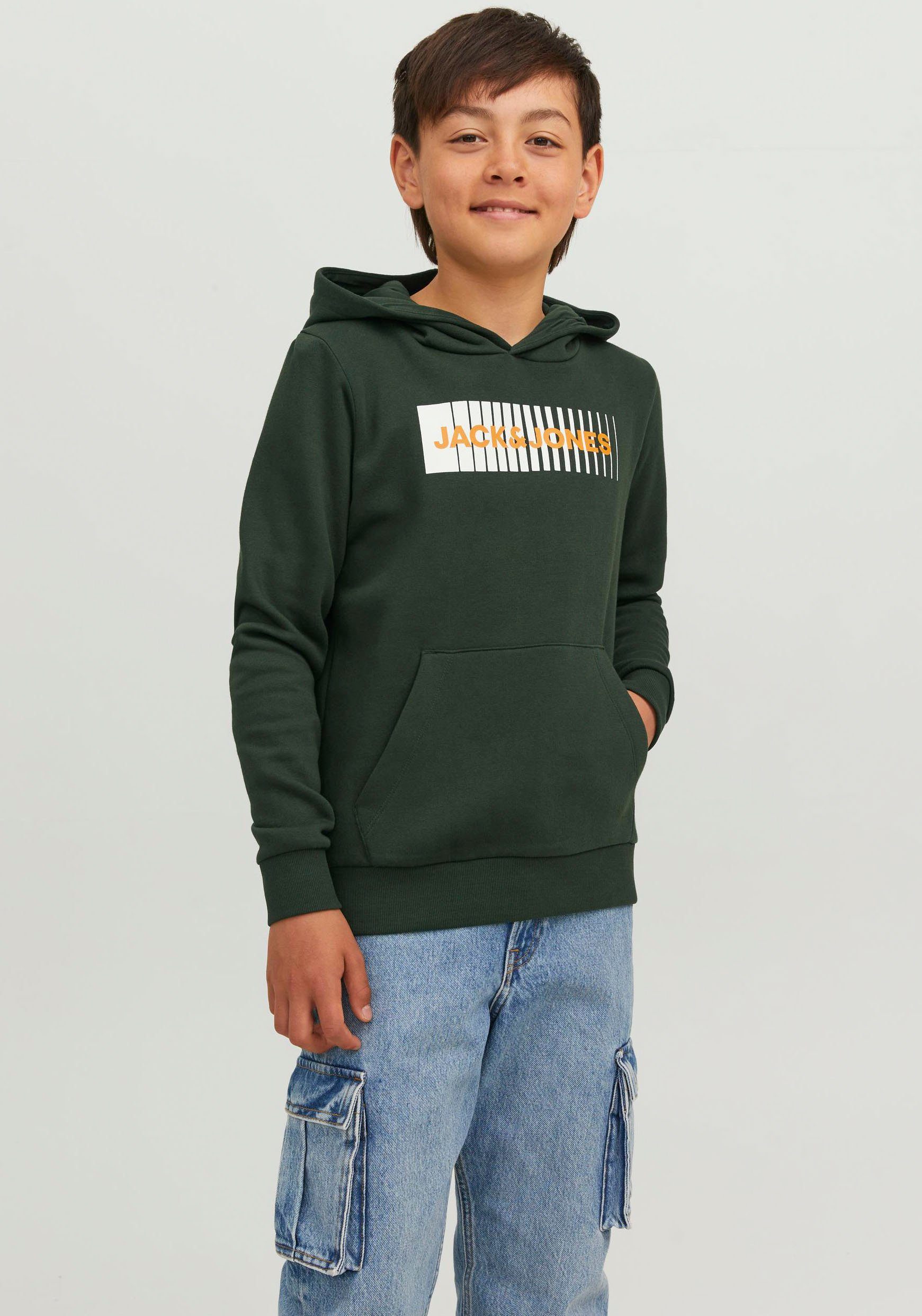 JNR JJECORP Hoodie Mountain HOOD Junior PLAY View SWEAT LOGO NOOS & Jack Jones