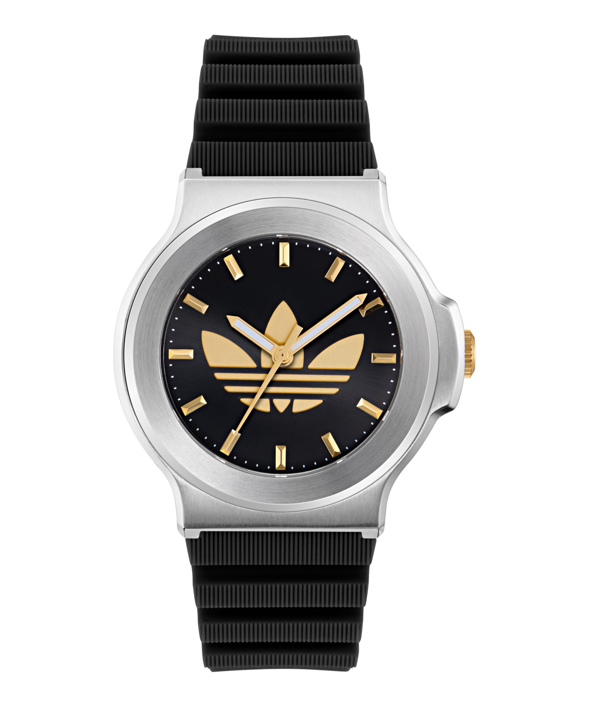 adidas Originals Quarzuhr EXPRESSION THREE AOFH255032I, Armbanduhr, Herrenuhr, Damenuhr, Silikonarmband, Leuchtzeiger